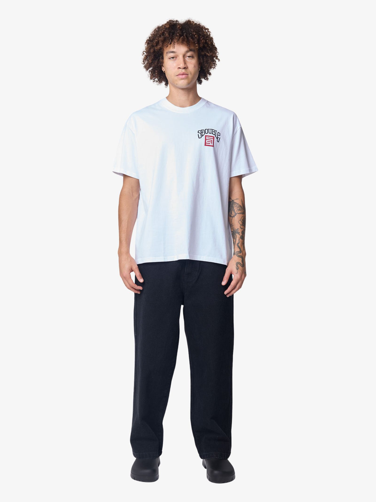 S-Double Rabbit Ss Tee | White