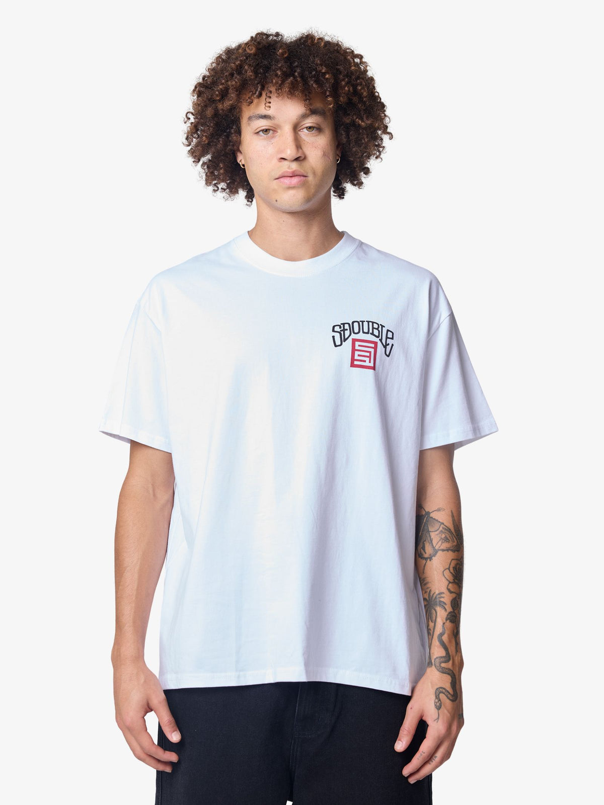 S-Double Rabbit Ss Tee | White
