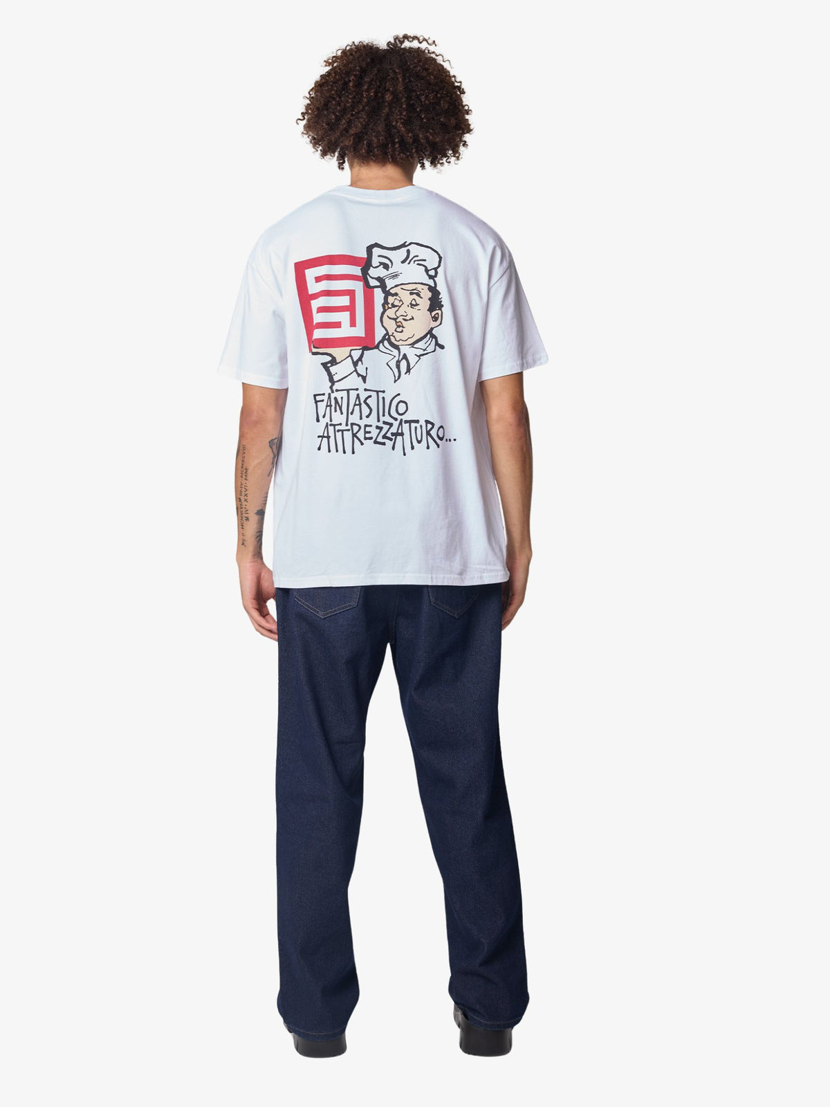 S-Double Fantastico Ss Tee | White