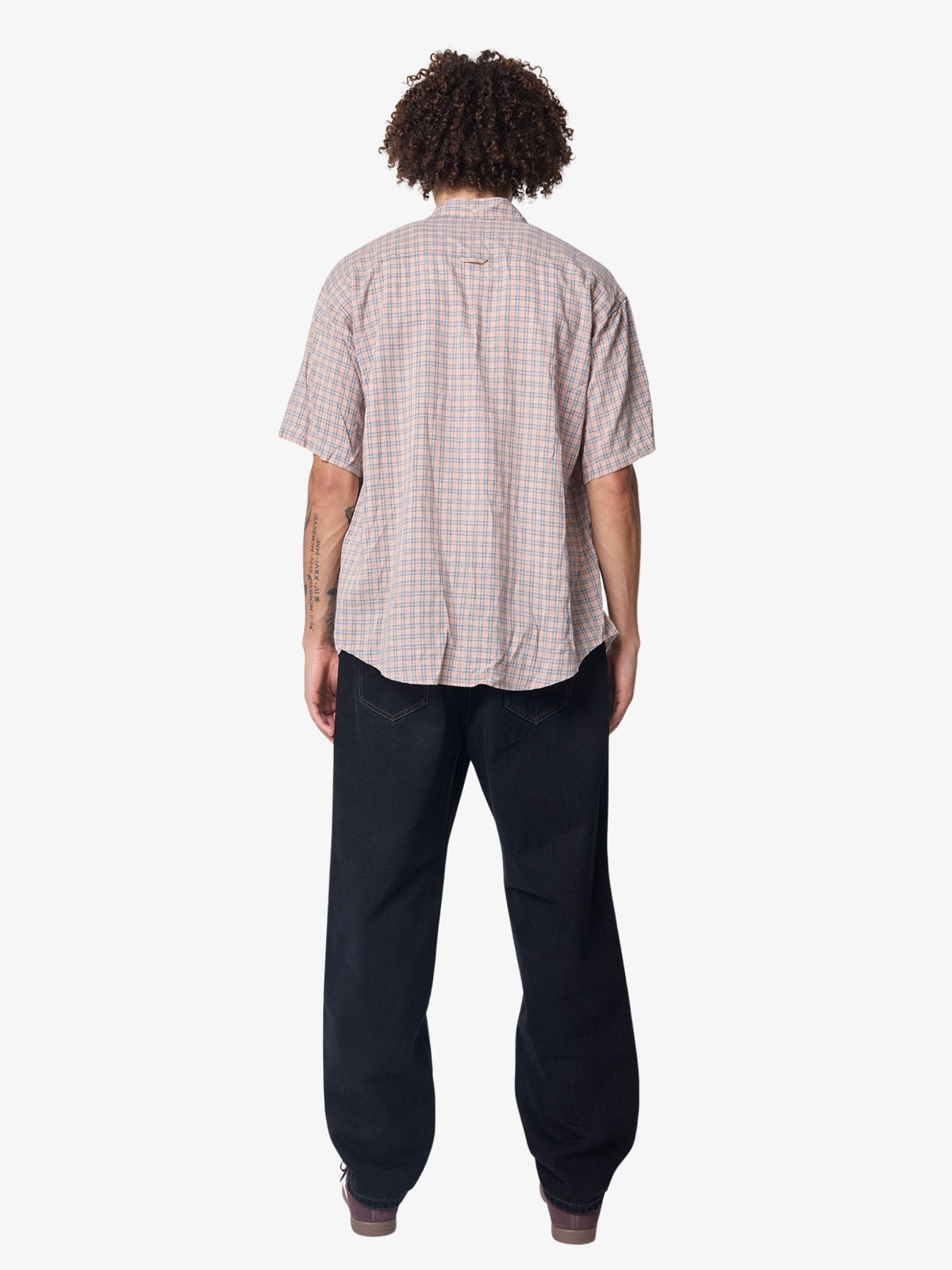 S-Double Butterfly Ss Shirt | Orange/Blue