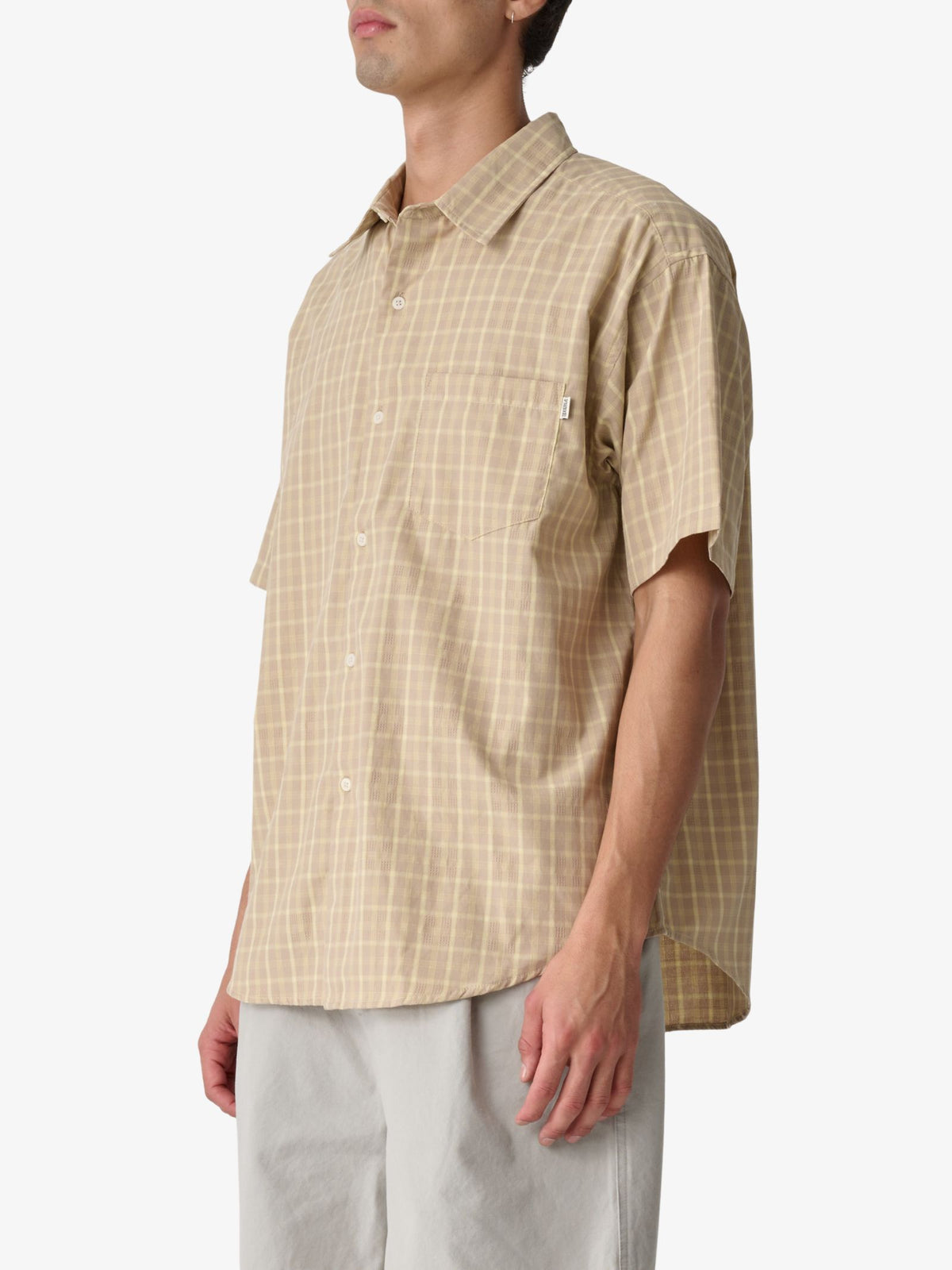 S-Double Hill Ss Shirt | Putty