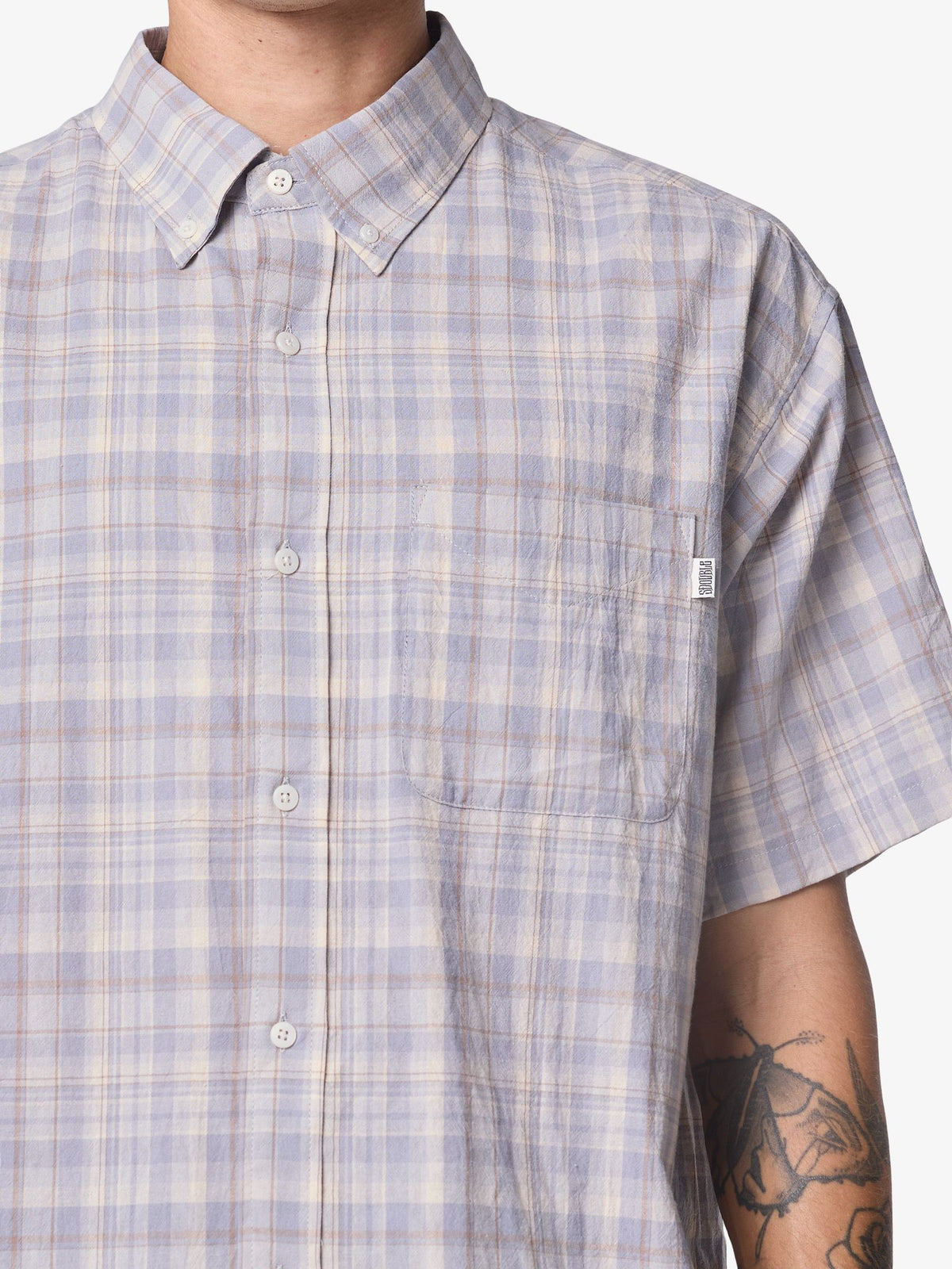S-Double Penny Ss Classic Shirt | Blue