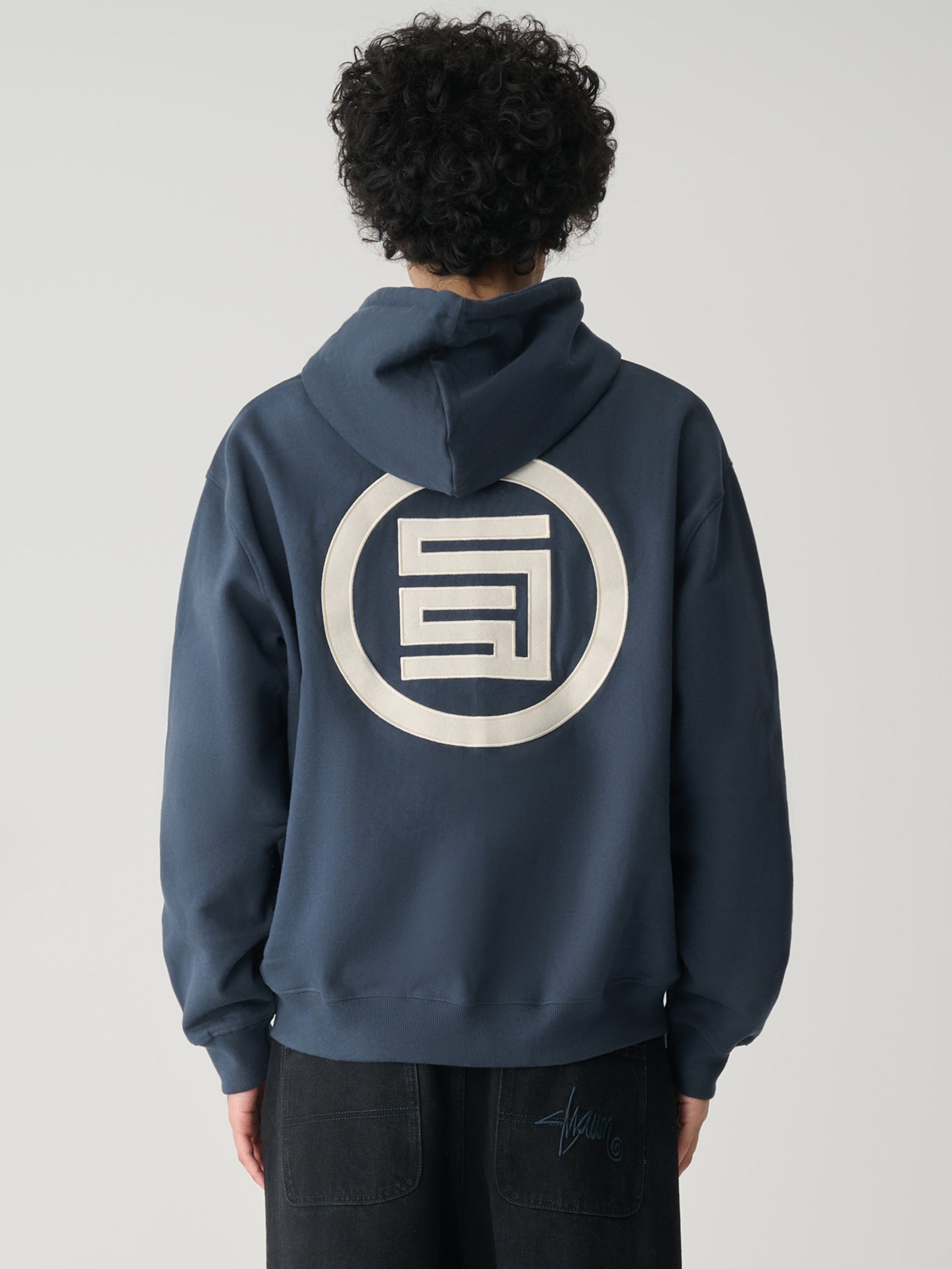 Applique Zip Thru Hood