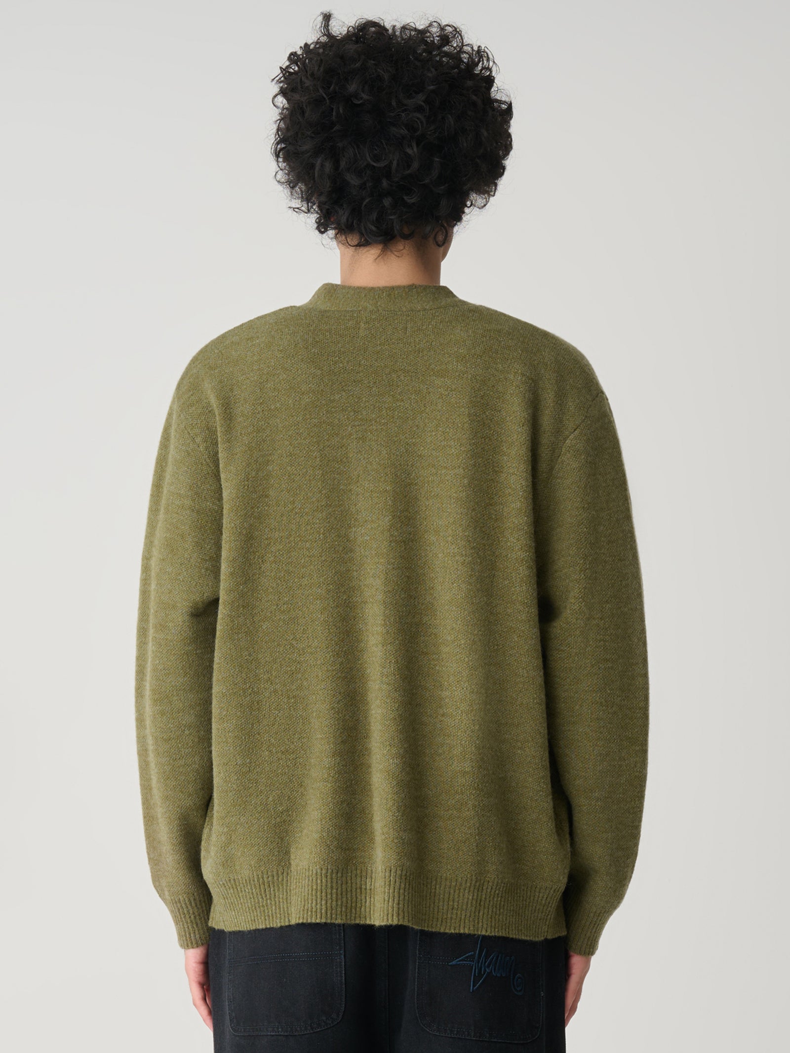 Knit Script Cardigan