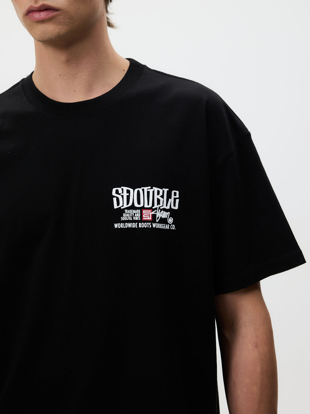 S-Double Workgear SS Tee | Black