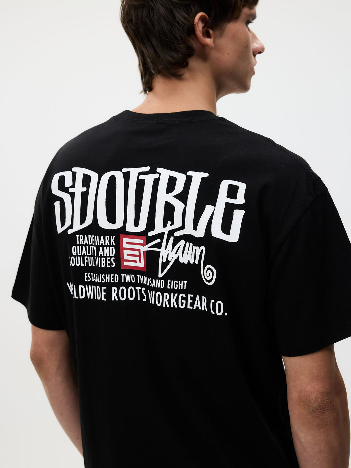 S-Double Workgear SS Tee | Black