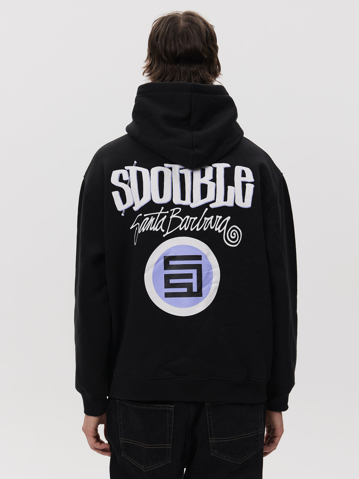 S-Double Mens Combo Platter Hood | BLACK