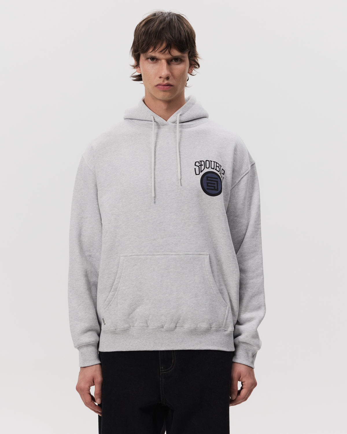 S-Double Goosebumps Hood | Grey Heather