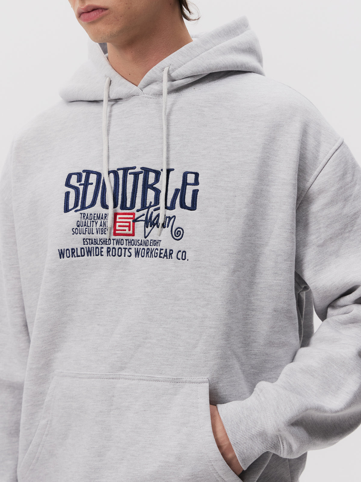 S-Double Workgear Hood | GREY HEATHER