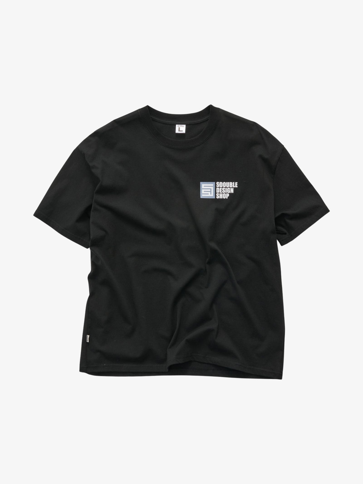 S-Double Painter Tee | Black