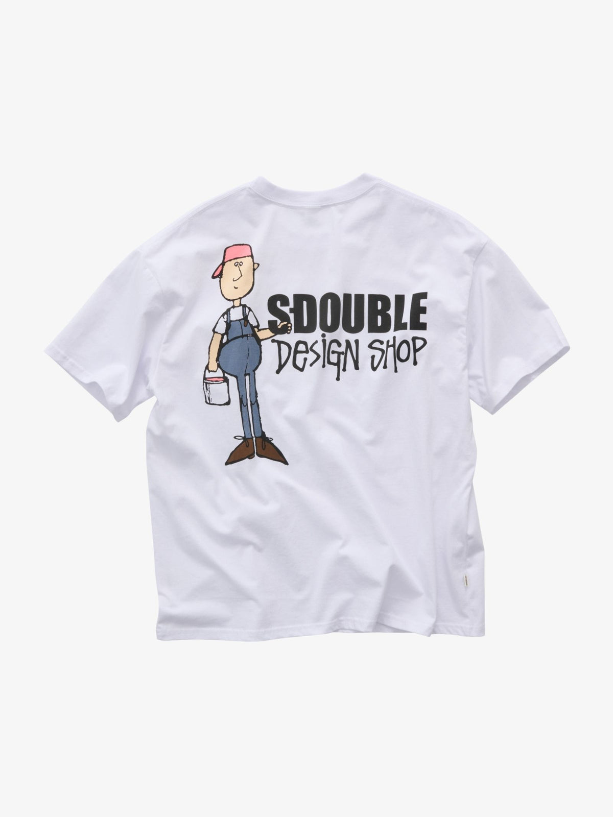 S-Double Painter Tee | White