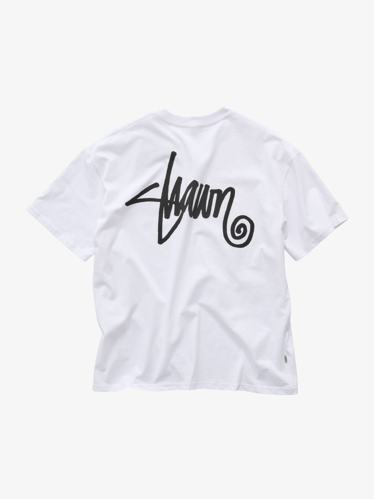 S-Double By Shawn Stussy Shawn Script Ss Tee | White