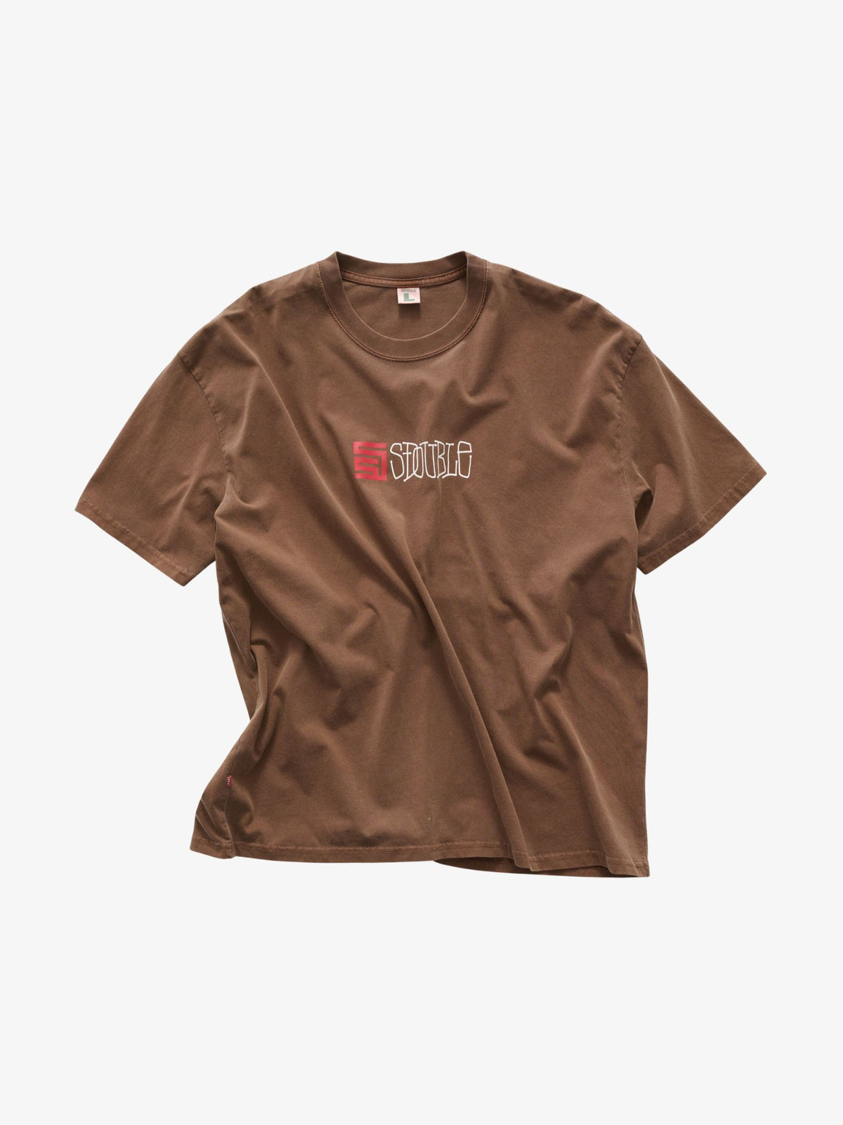 S-Double Basic T-Shirt | Chocolate