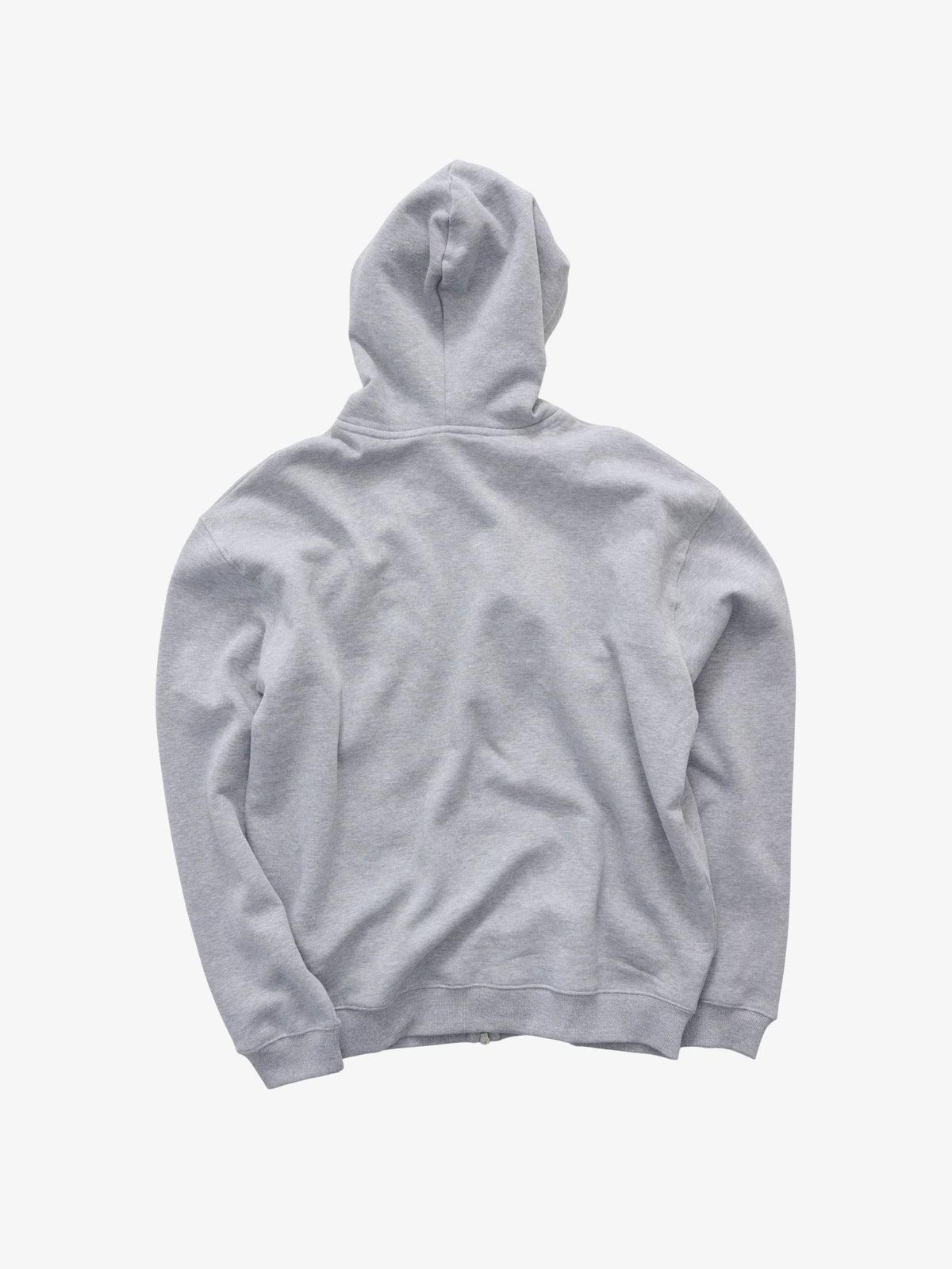 S-Double By Shawn Stussy Cursive Zip Hoodie | Grey Heather