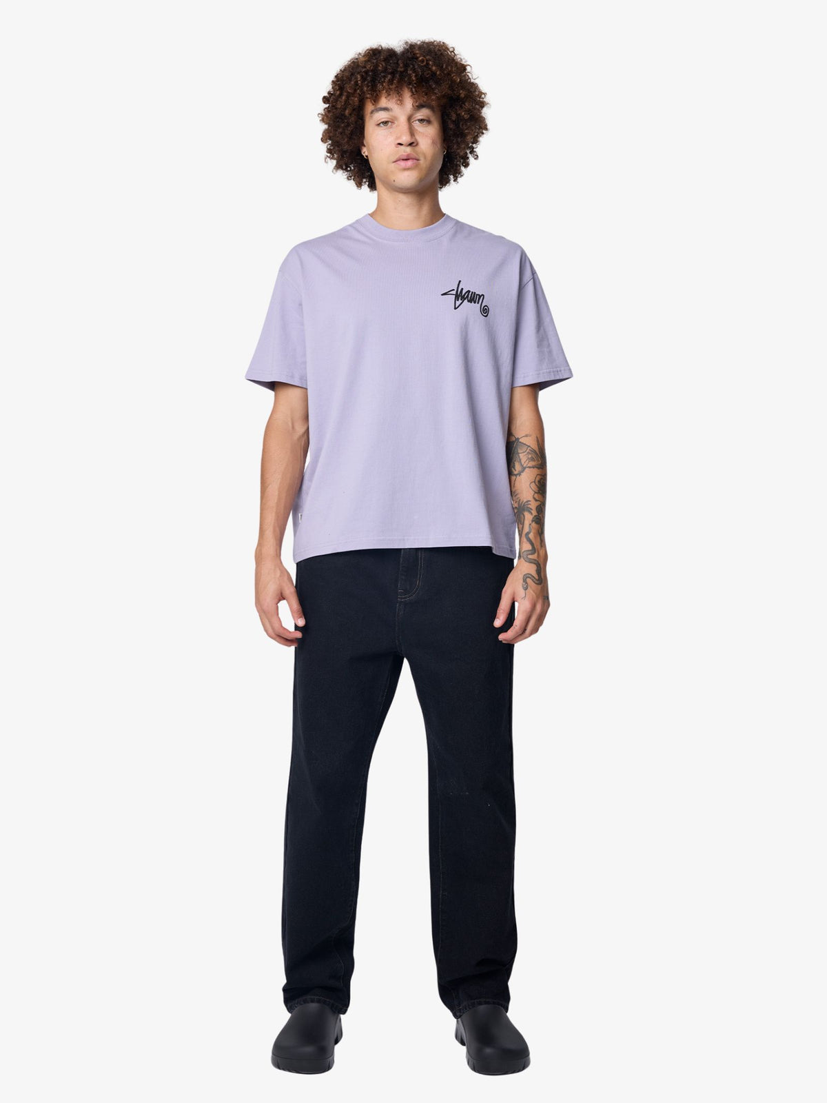 S-Double This Thing Dot Tee | Dusty Grape