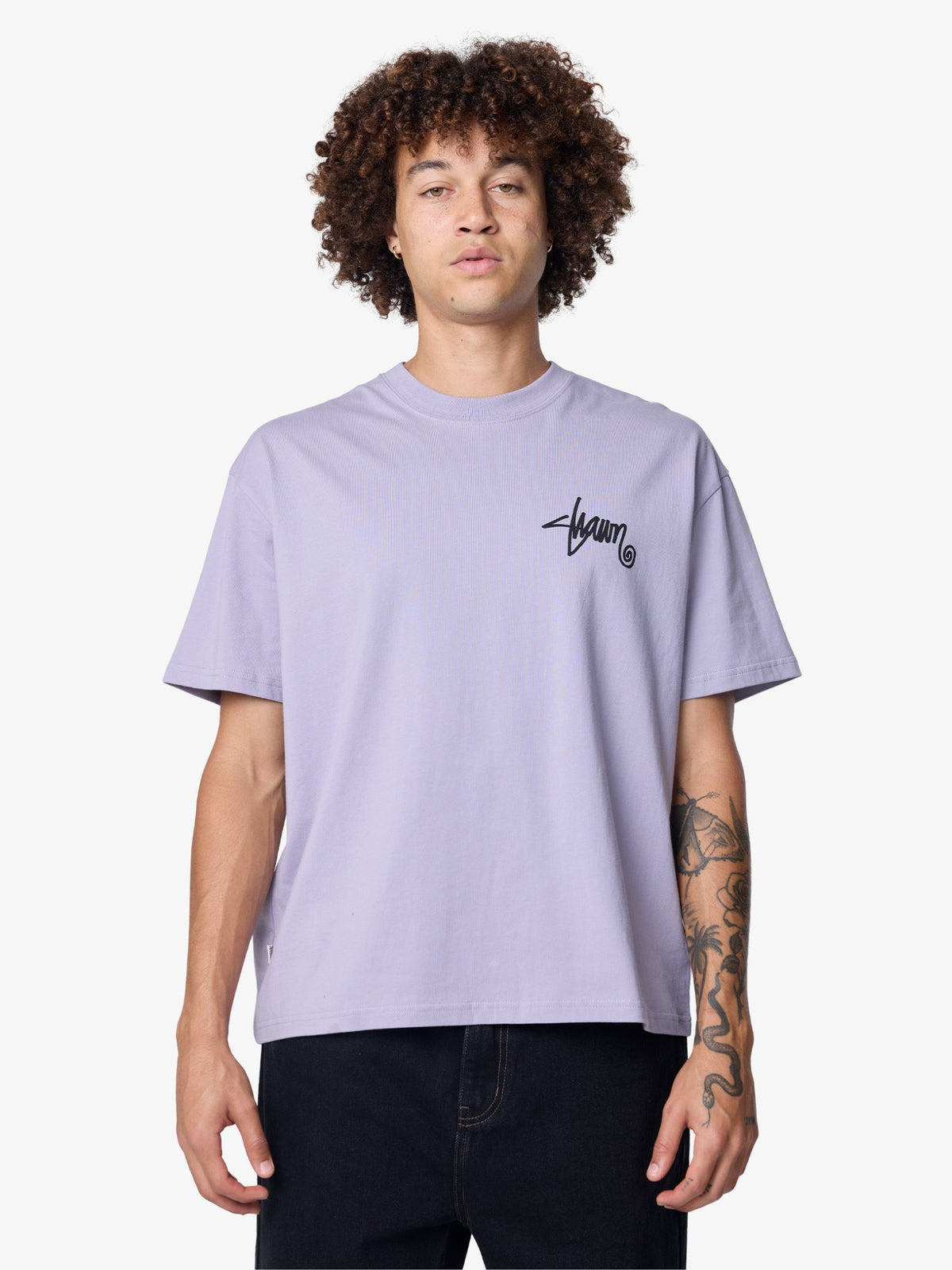 S-Double This Thing Dot Tee | Dusty Grape