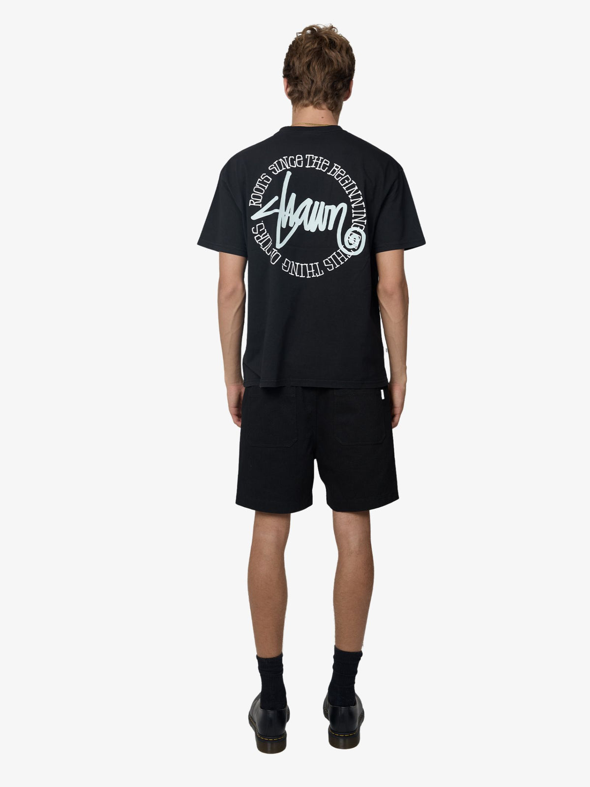 S-Double This Thing Dot Tee | Pigment Black