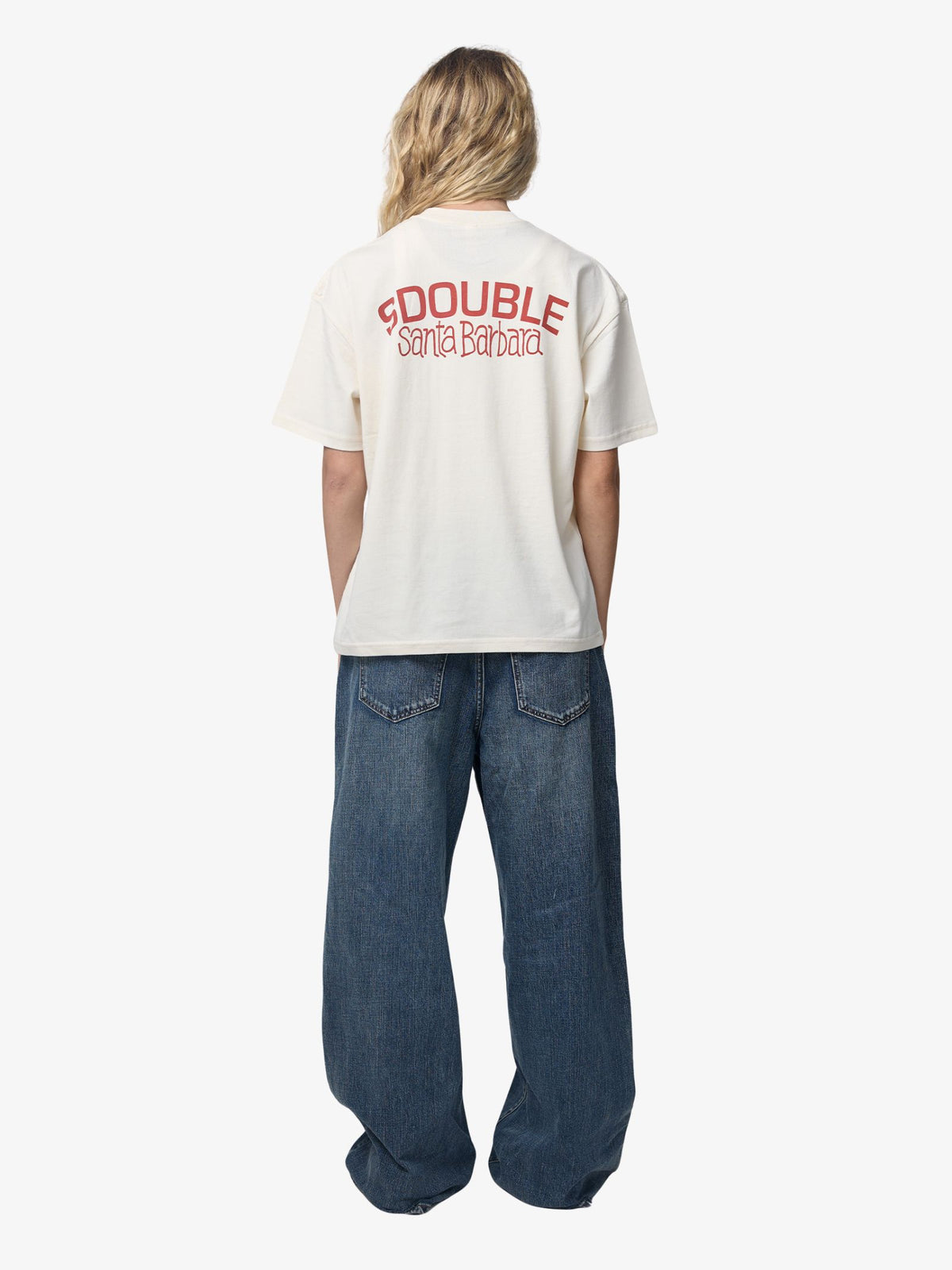 S-Double Santa Barbara Tee | Unbleached