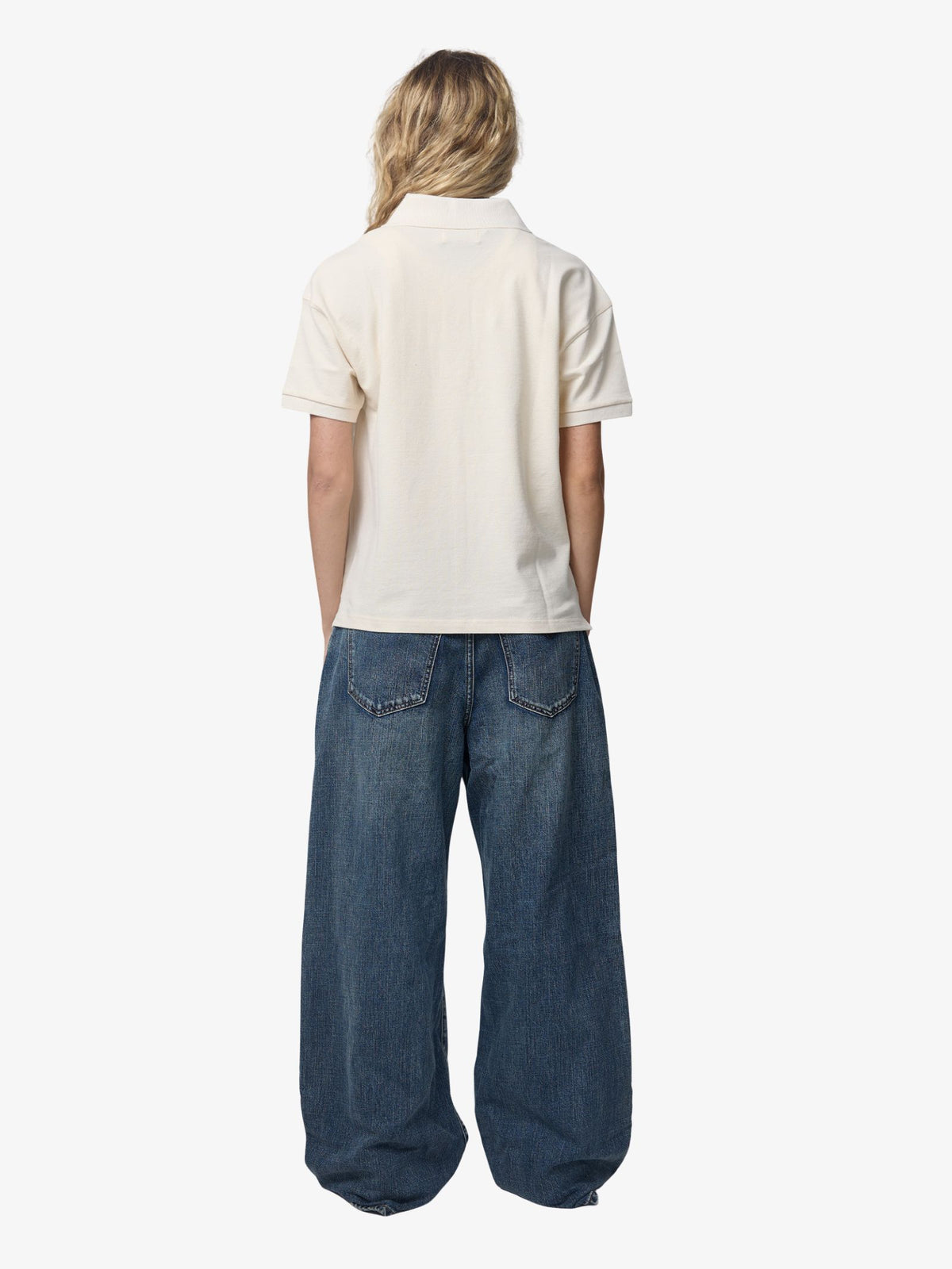 S-Double Classic Pique Polo Shirt | Greige