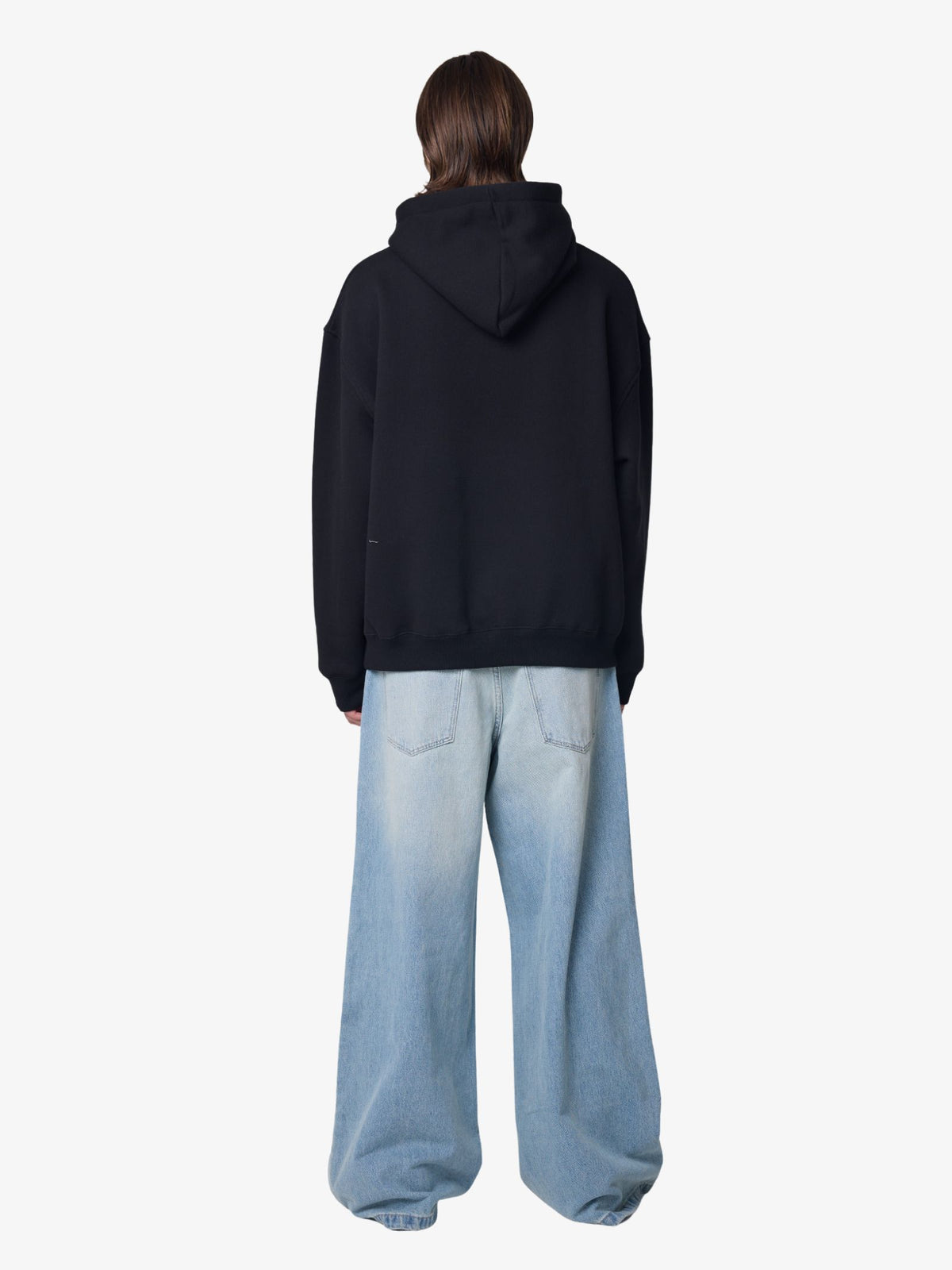 S-Double S-Cube Block Hood | BLACK