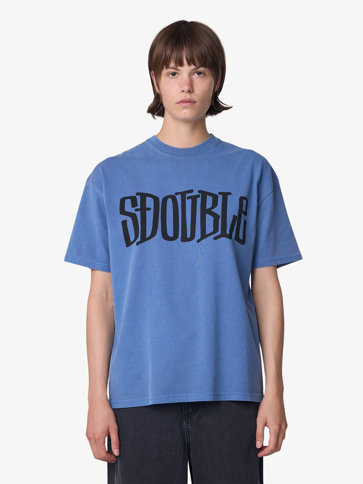 S-Double Design By Tee | WASHED BLUE