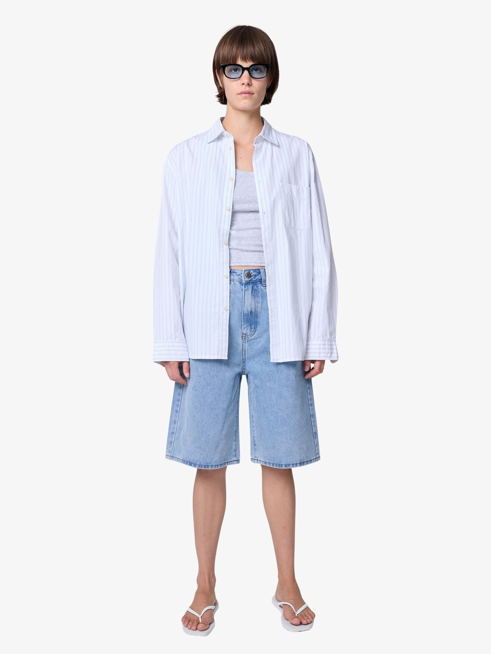 Denim Standard Shorts