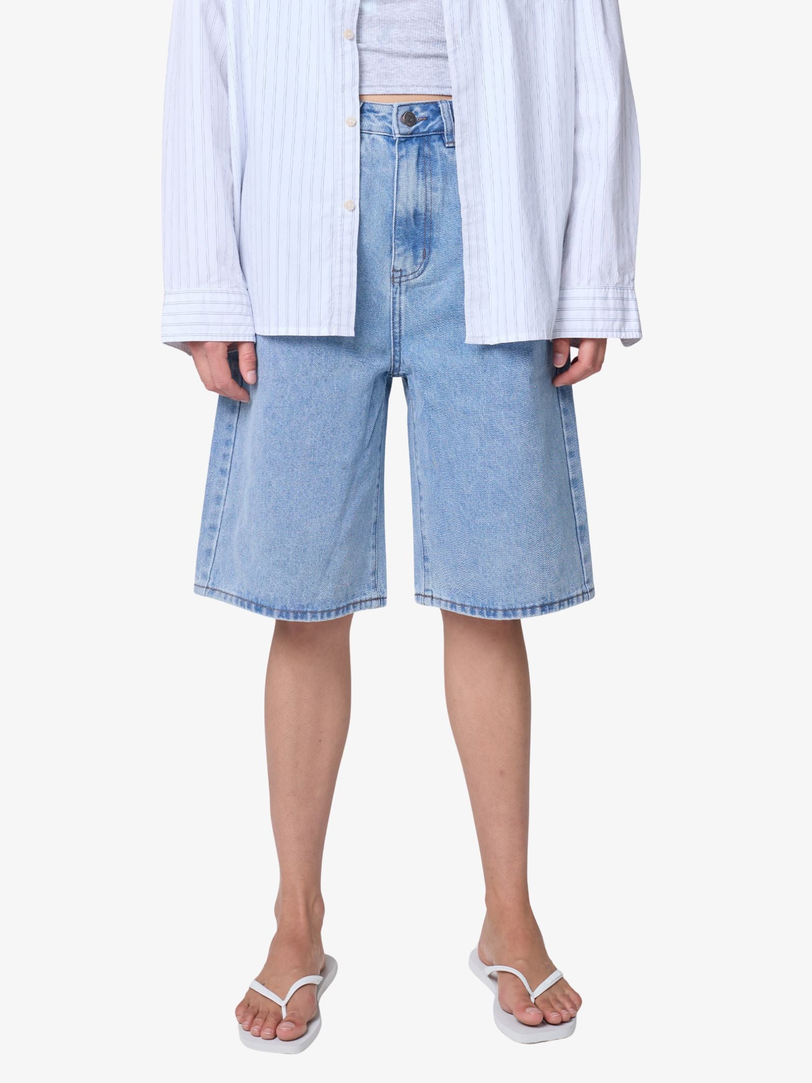 Denim Standard Shorts