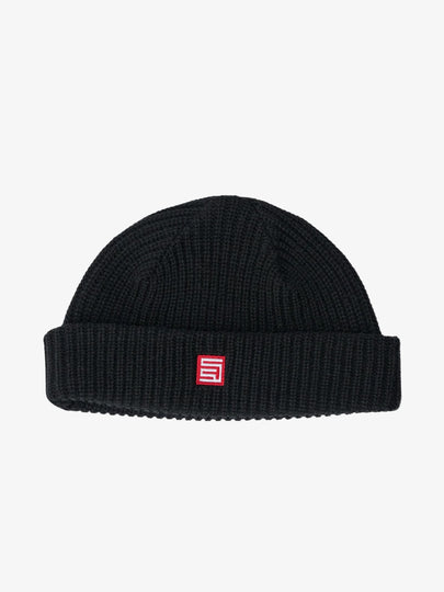 Red Cube Low Beanie