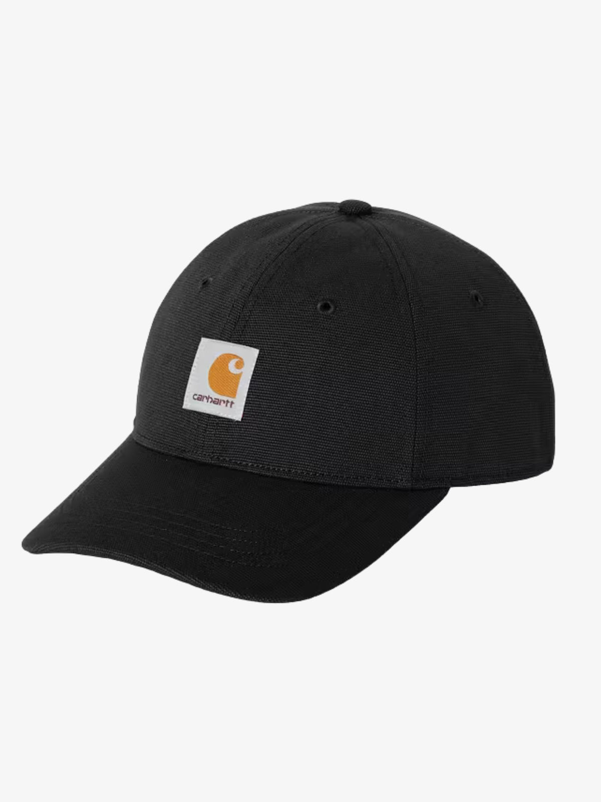 S-Double Canvas Cap | Black