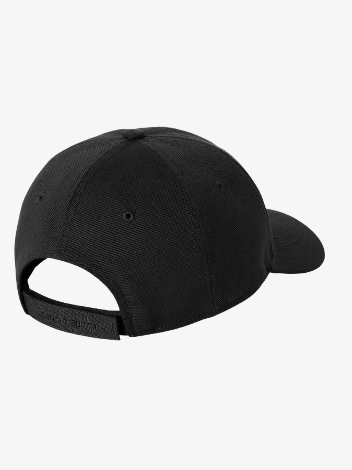 S-Double Canvas Cap | Black