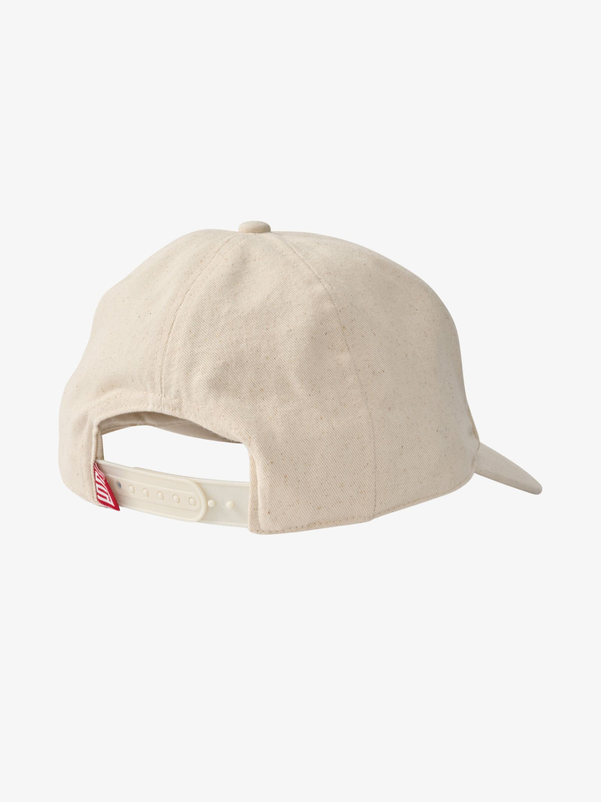 S-Double Stock Worker Twill Strapback Cap | Unbleached
