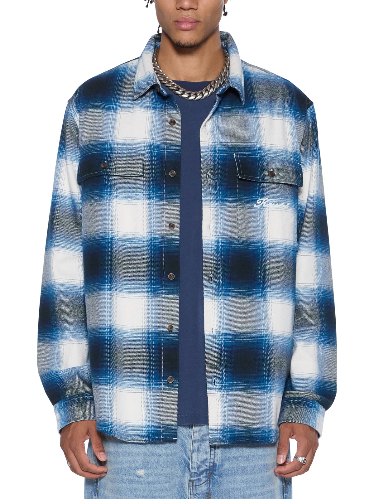 Ksubi Rosebowl LS Shirt Jacket | SALTED BLUE