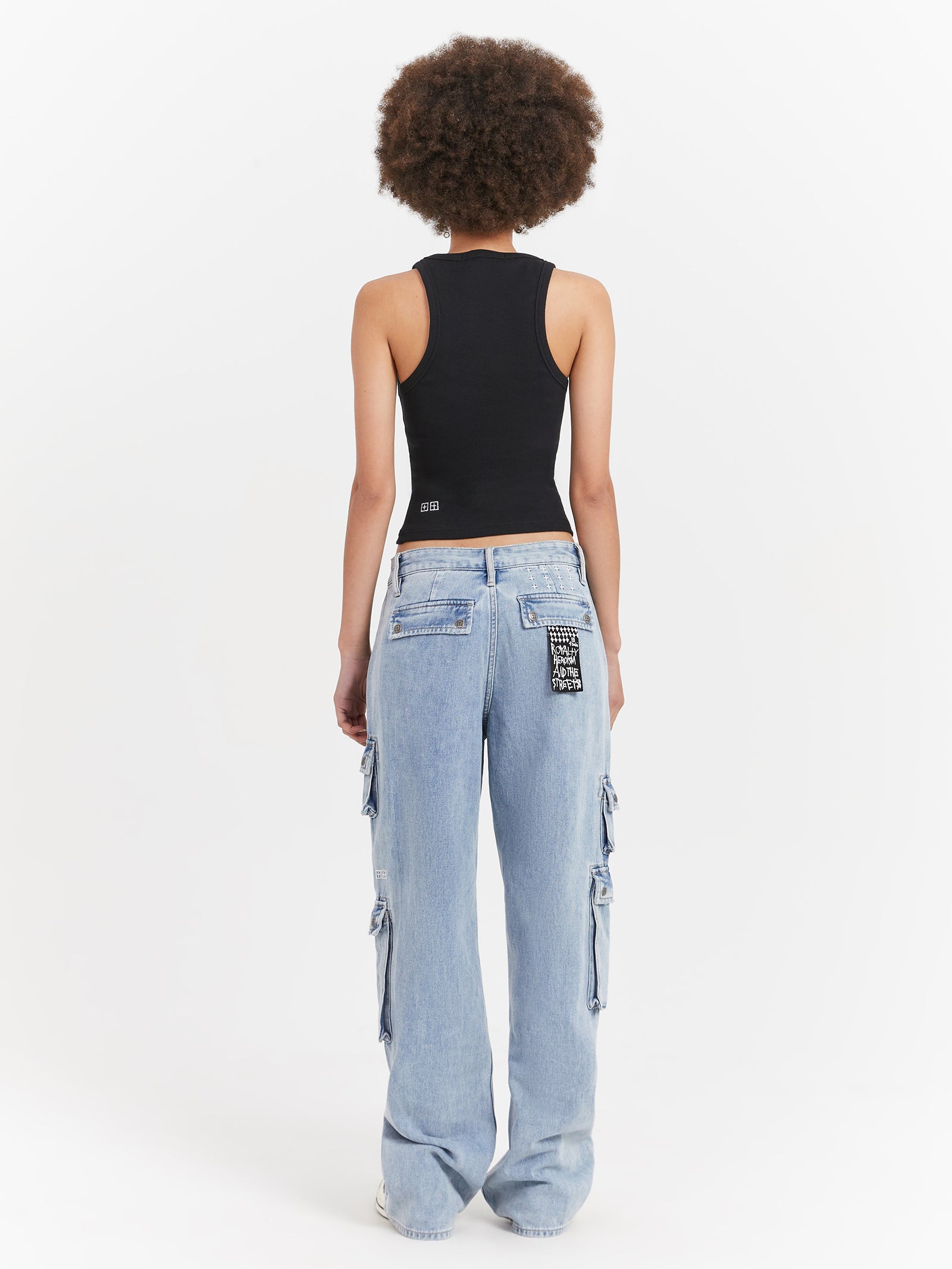 Denim Ksubi Cargo Low Rider Cargo Jeans - Main Image