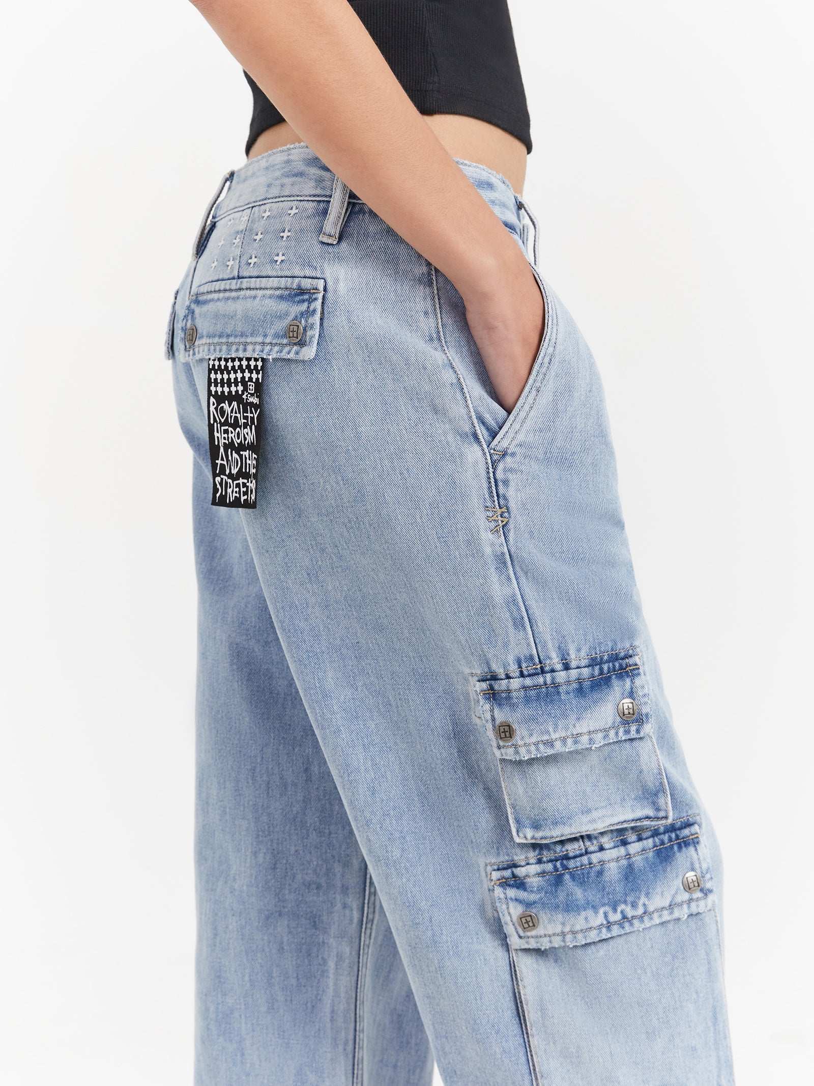 Low Rider Cargo Jeans