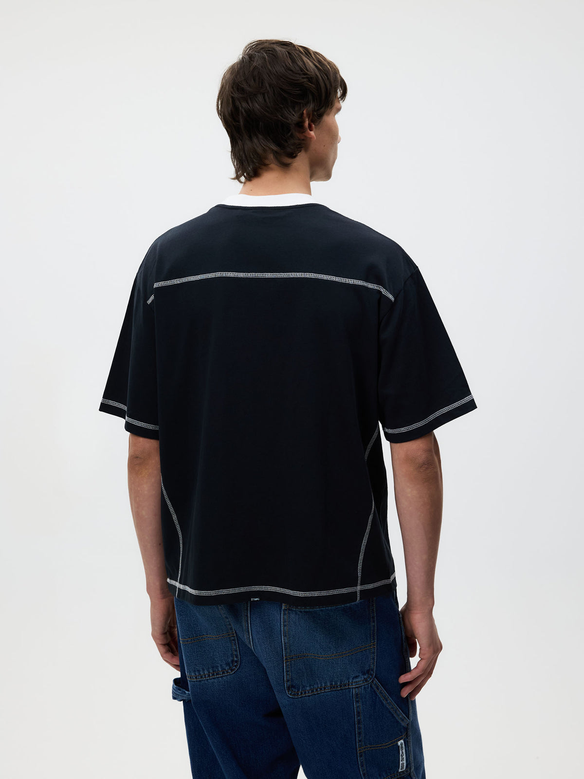 Thrills Consequence Box Oversize Tee | BLACK