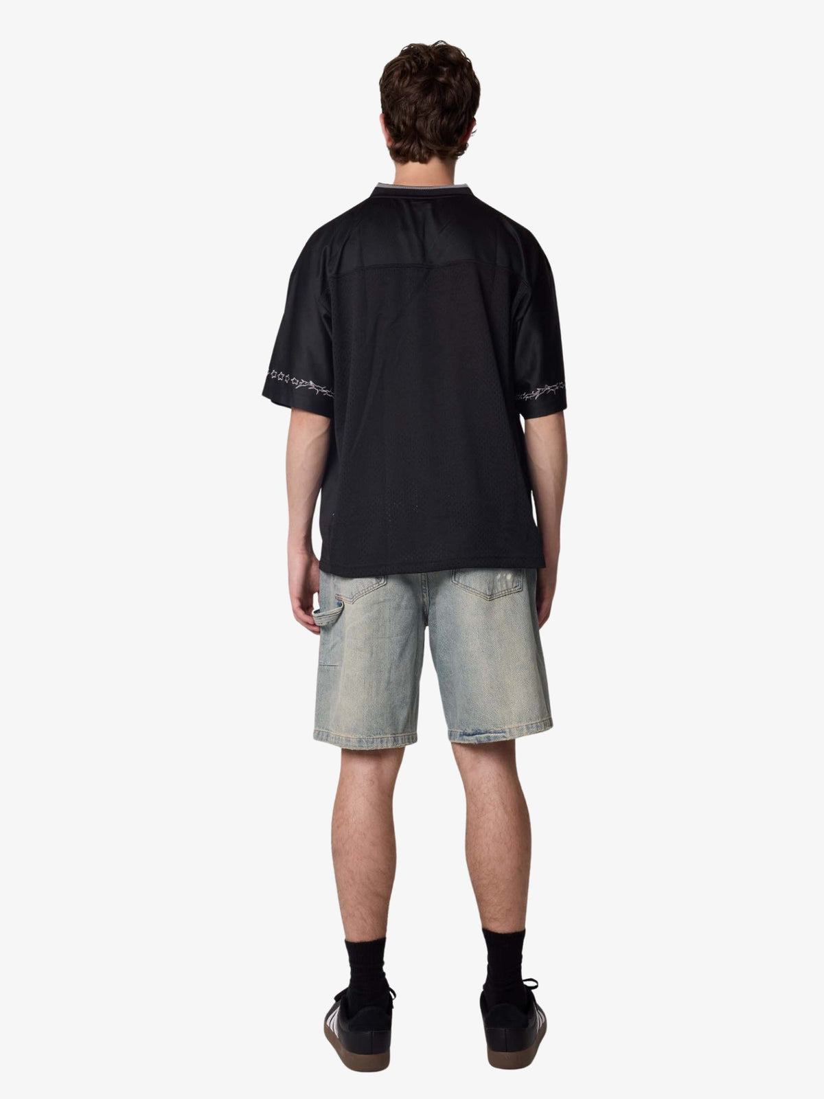 Thrills Rampage Cropped Jersey | Black