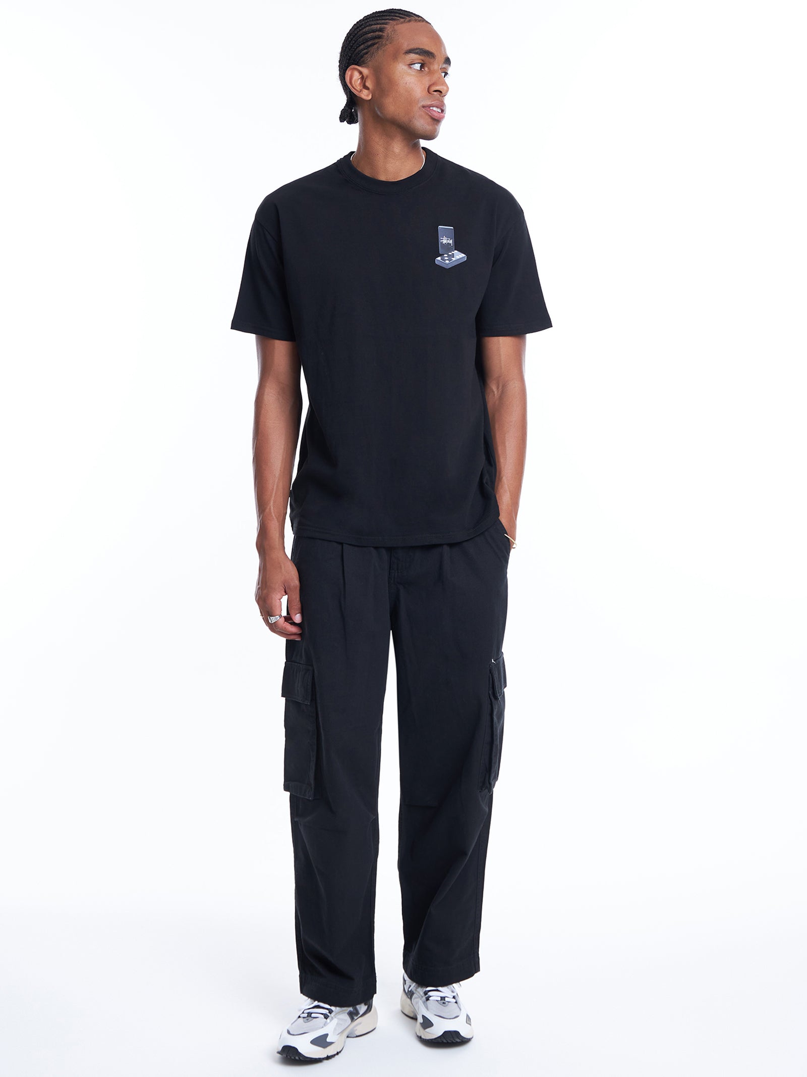 Stussy Dominoes T-Shirt Black | Glue Store