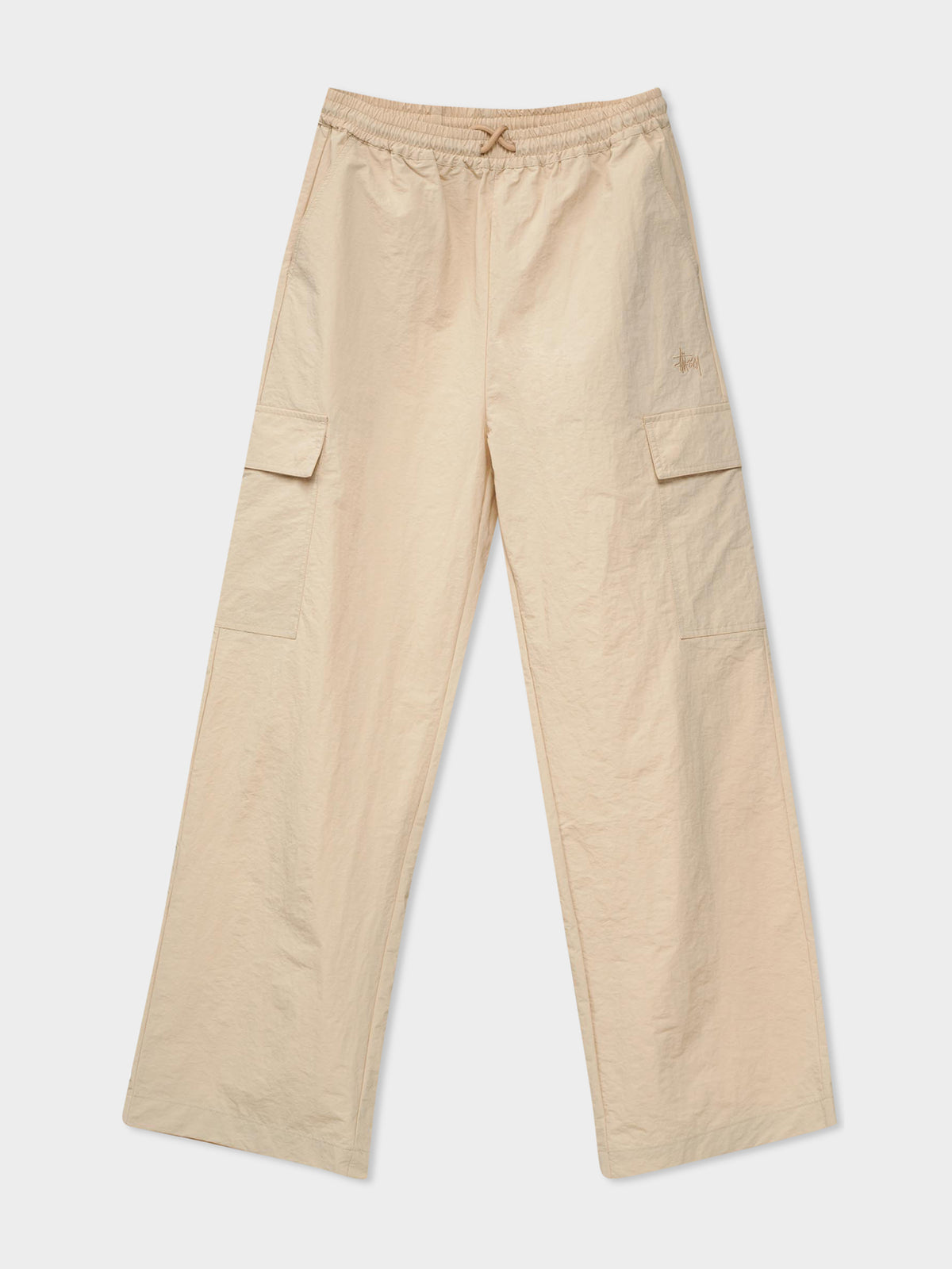Stussy Nylon Cargo Pants | White Sand