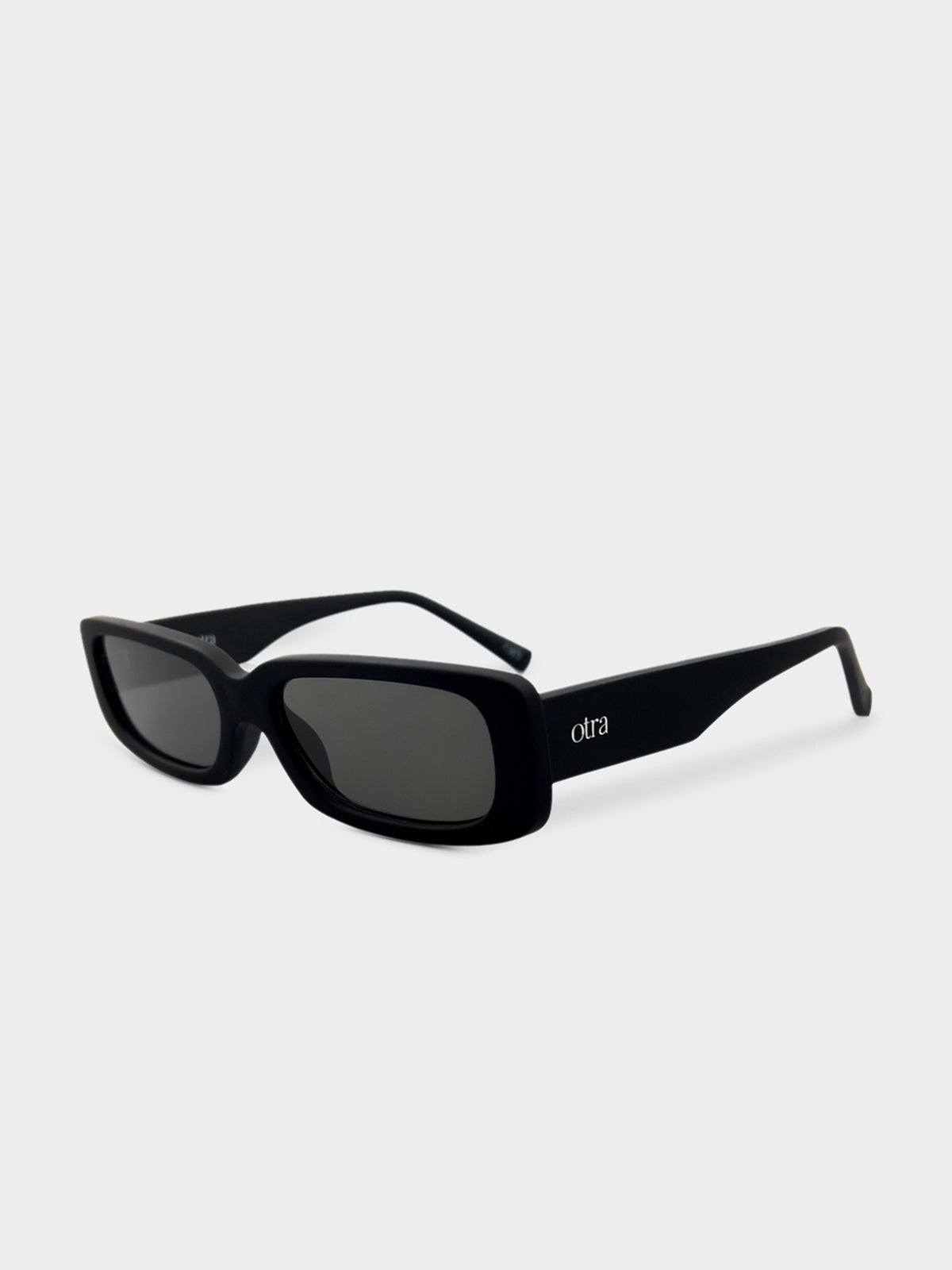 Sunny Sunglasses in Rubber Black &amp; Smoke