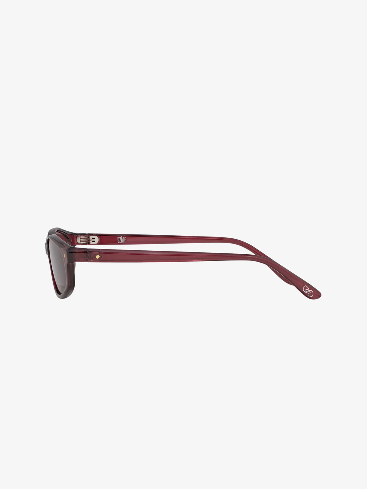 Szade Recycled Dove Sunglasses | Pinot Noir/Cherry