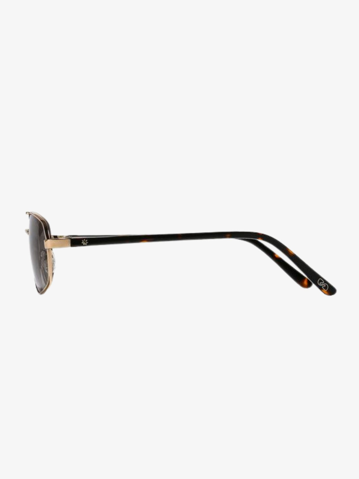 Szade Recycled Astley Sunglasses | Polished Gold Dune
