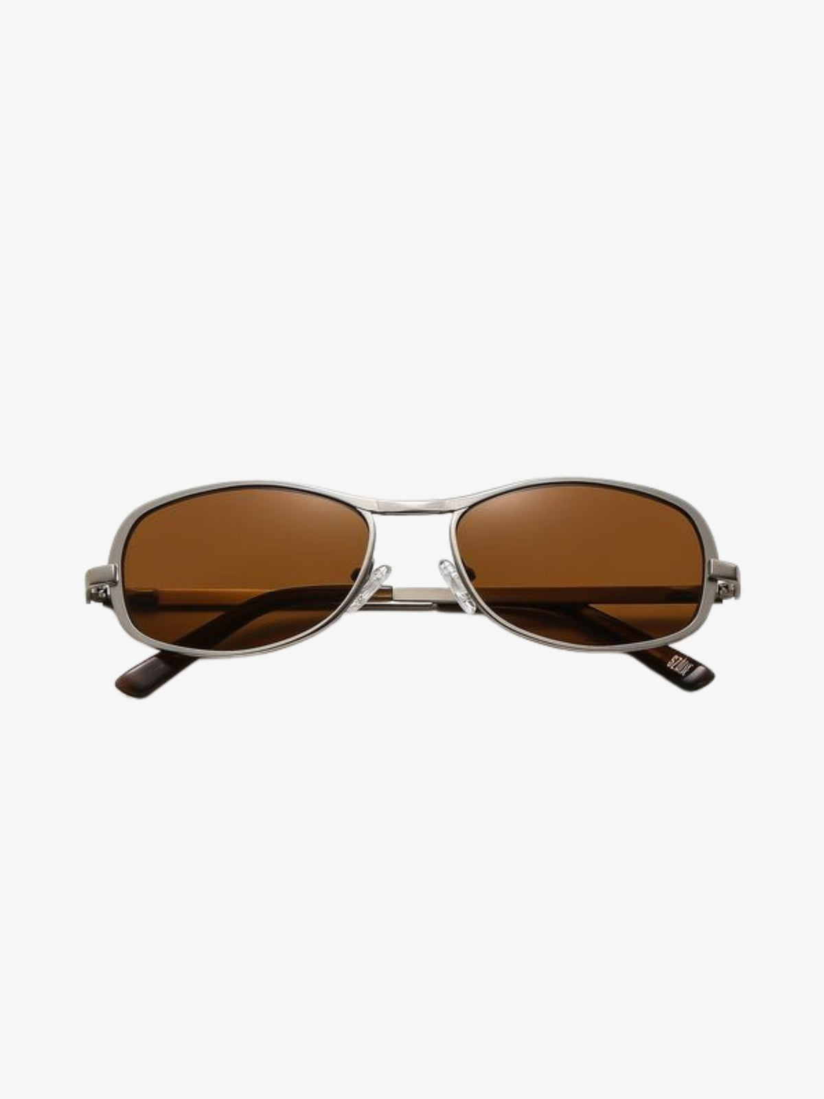 Szade Recycled Rush Sunglasses | Matte Silver Hazelnut