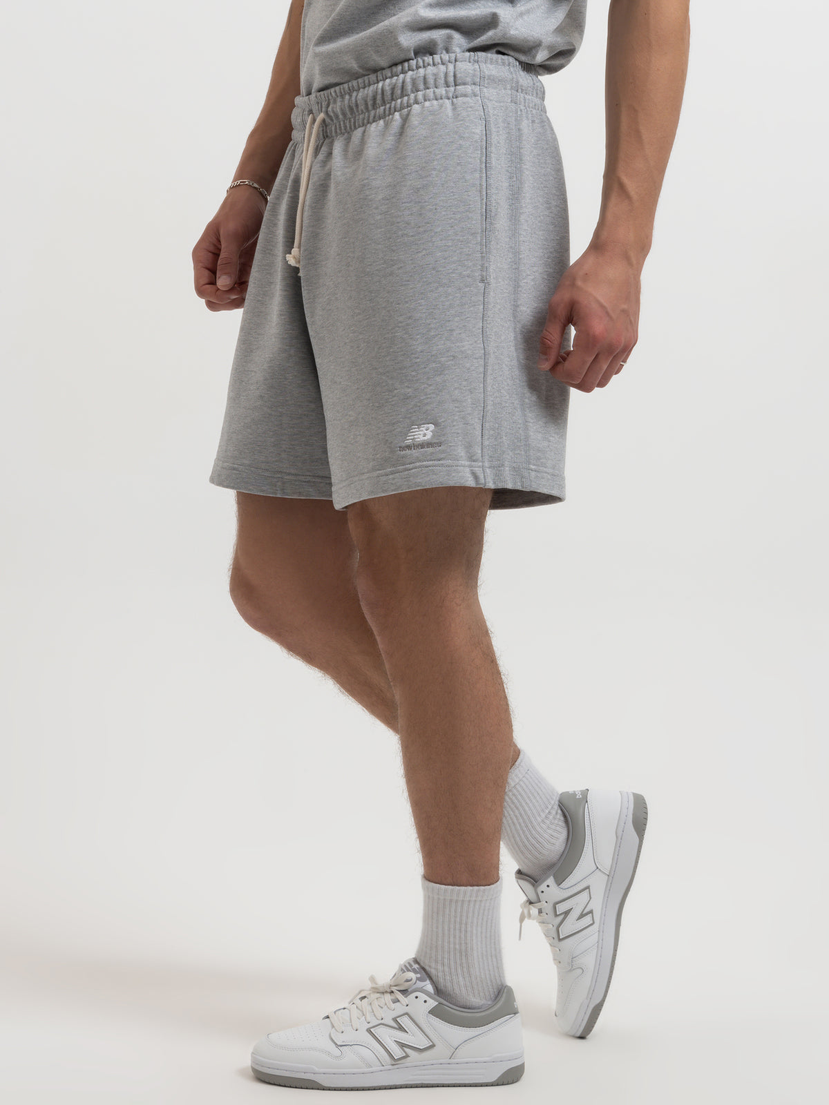 New Balance Athletics Remastered French Terry Shorts | Grey