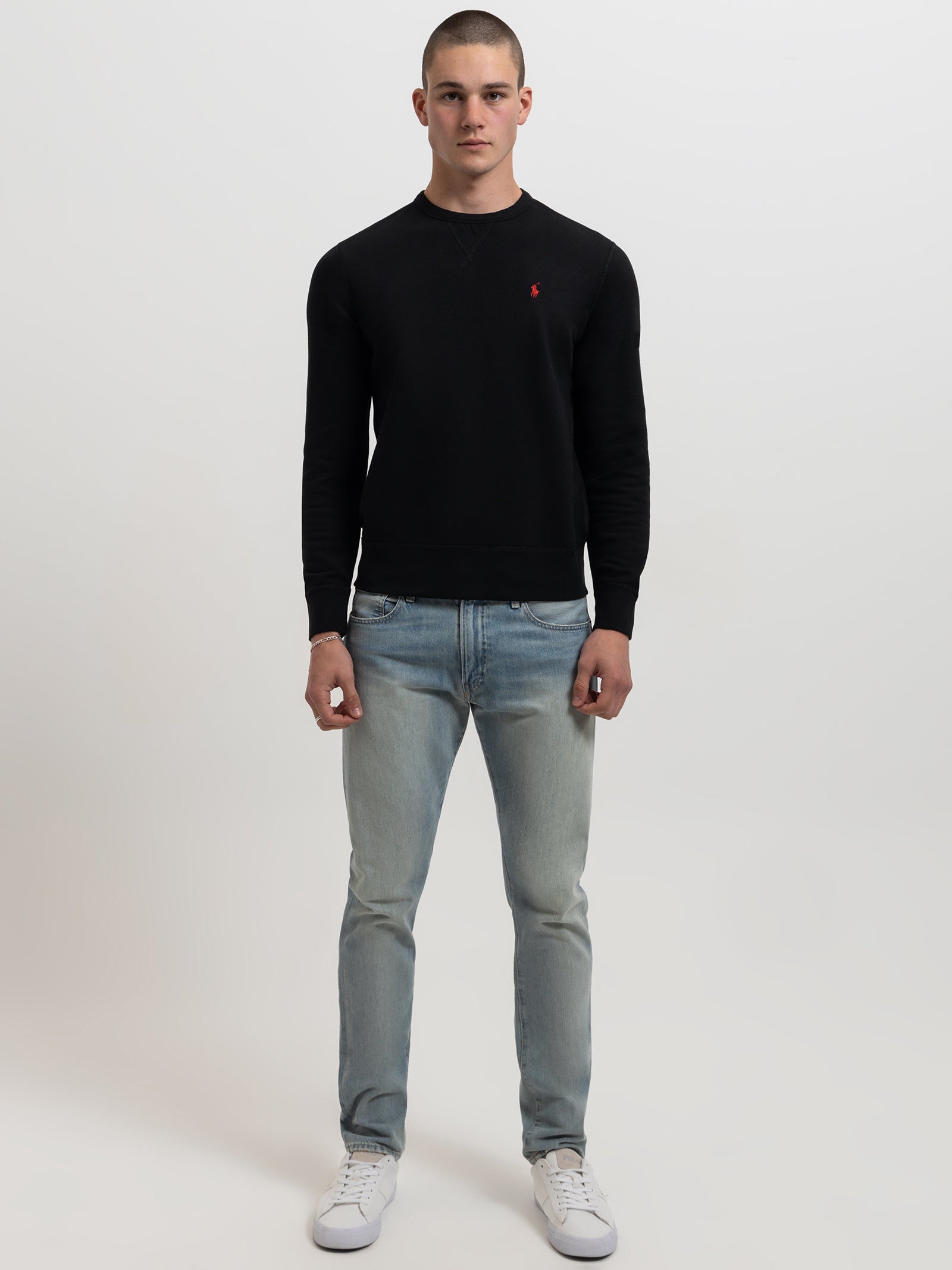 Logo Embroidered Sweatshirt