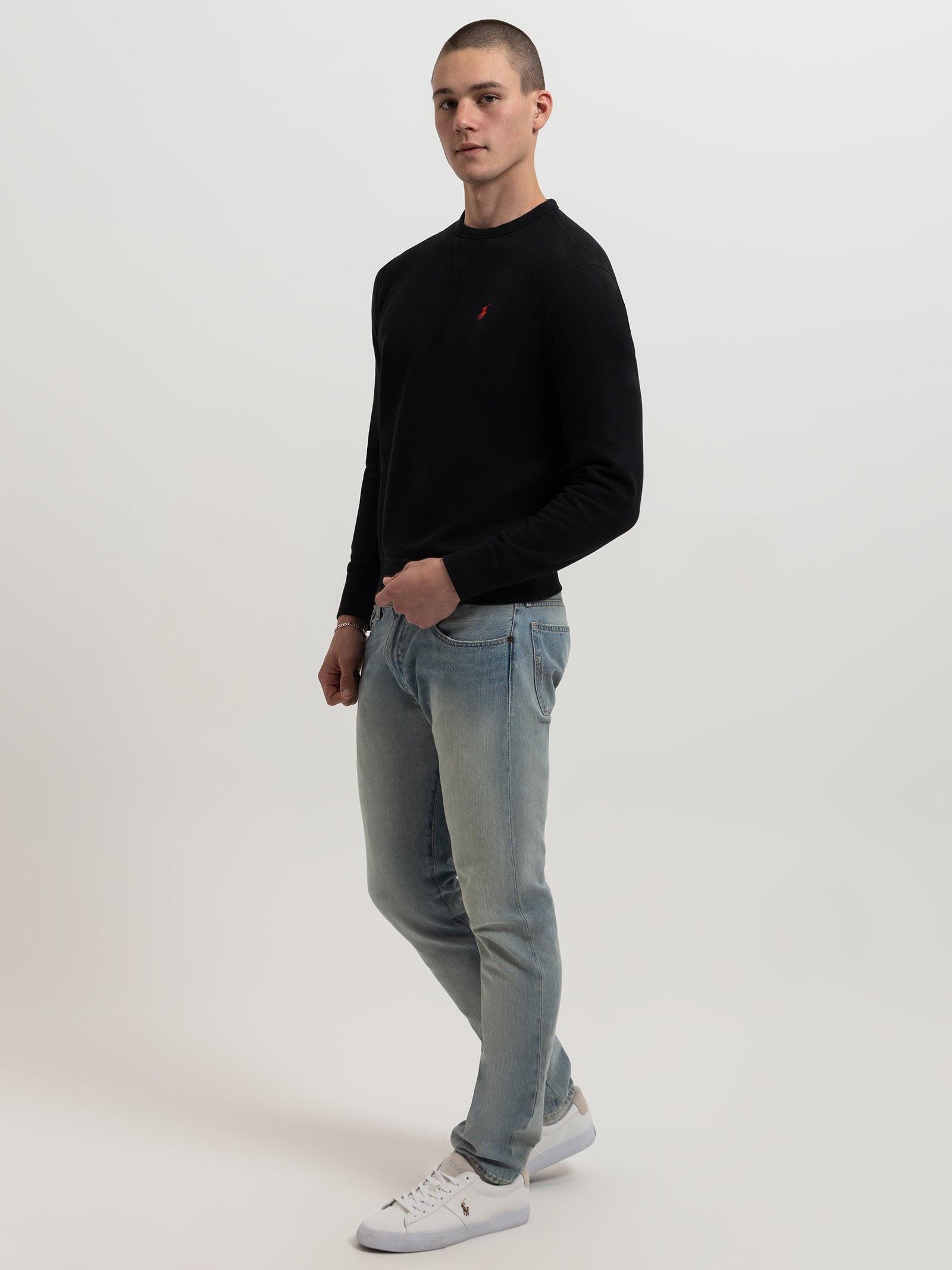 Logo Embroidered Sweatshirt