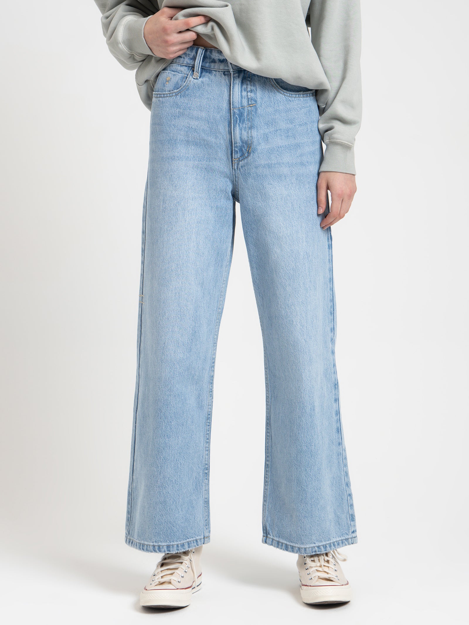 Holly Jeans in Ash Blue - Glue Store