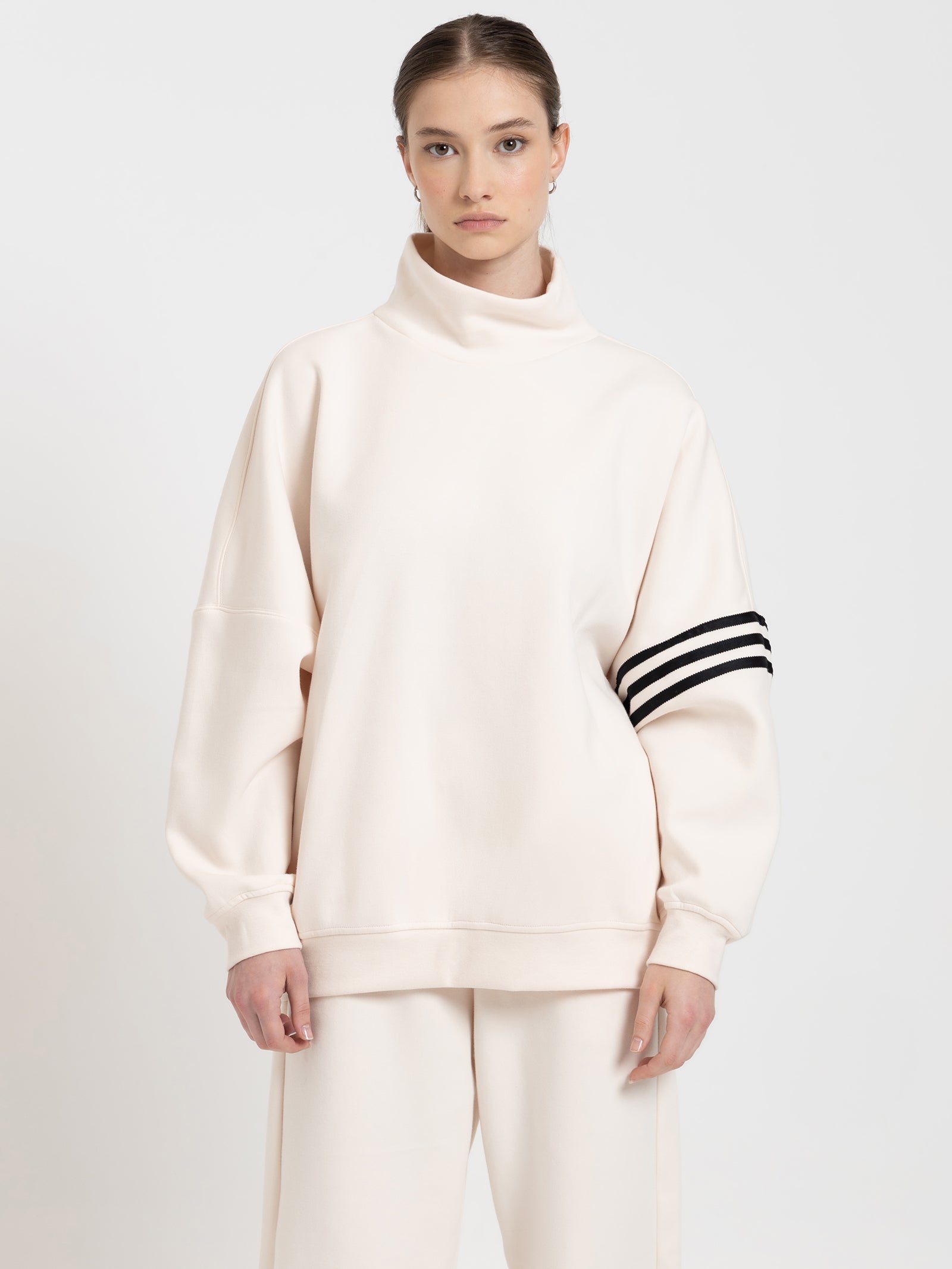 Adidas Adicolor Neuclassics Oversized High Neck Sweatshirt