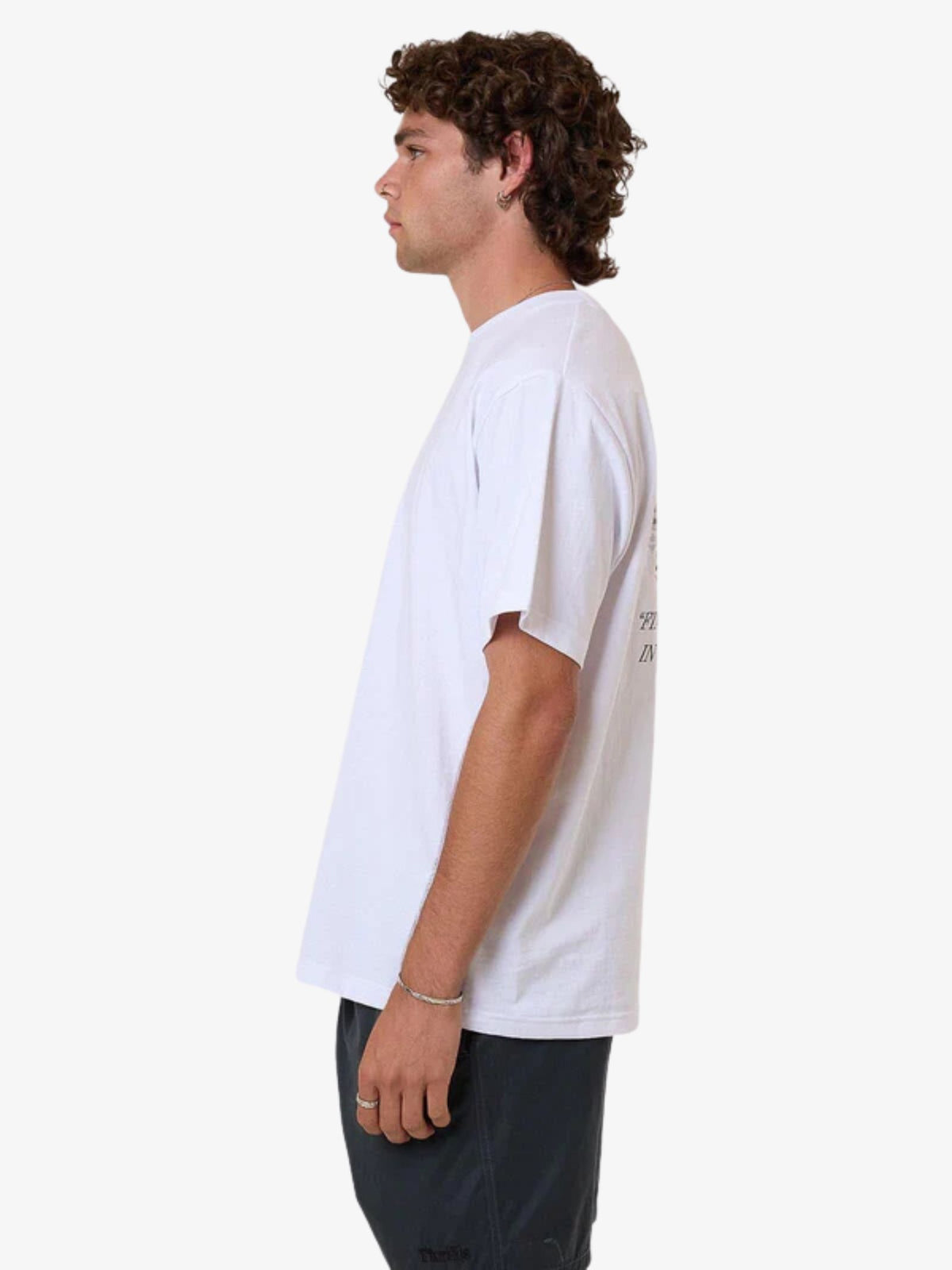 Thrills OG Strength Merch Fit Tee | White