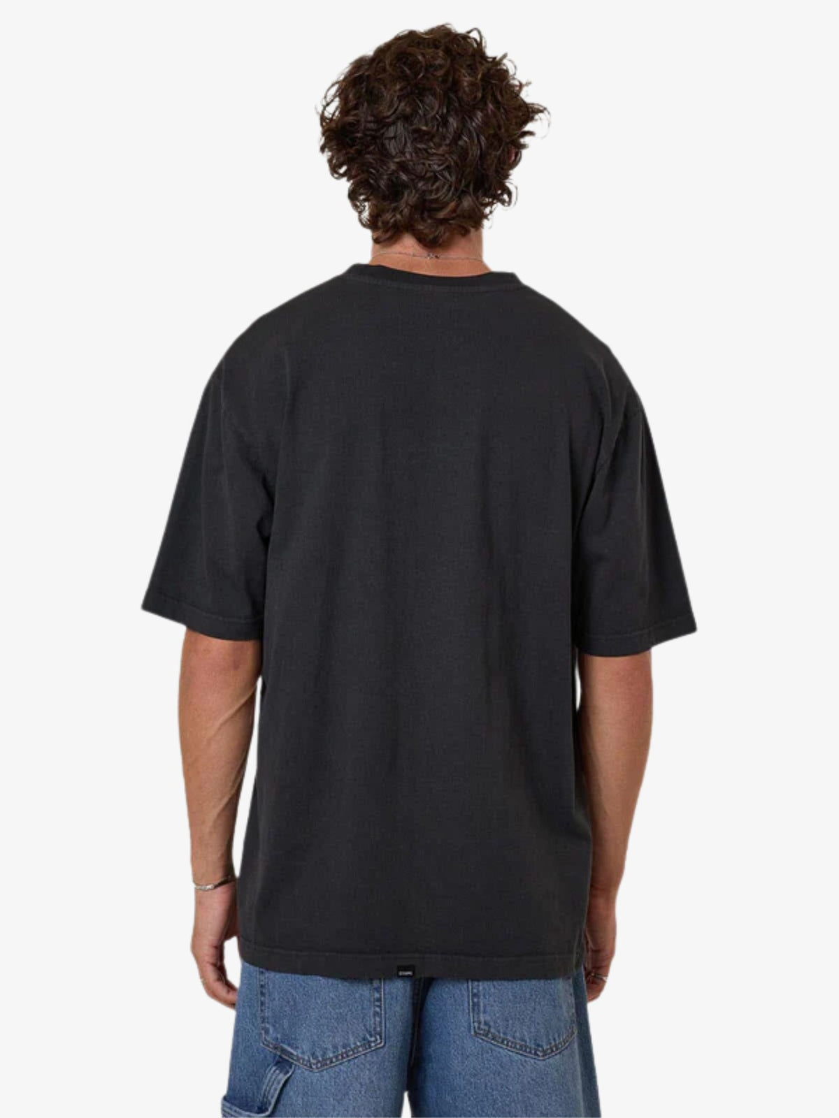 Thrills Pit Stop Oversize Fit Tee | Black