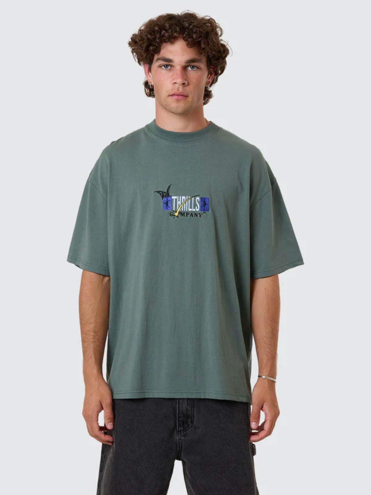 Thrills Men's Serenity Affinity Oversize T-Shirt | Sea Pine